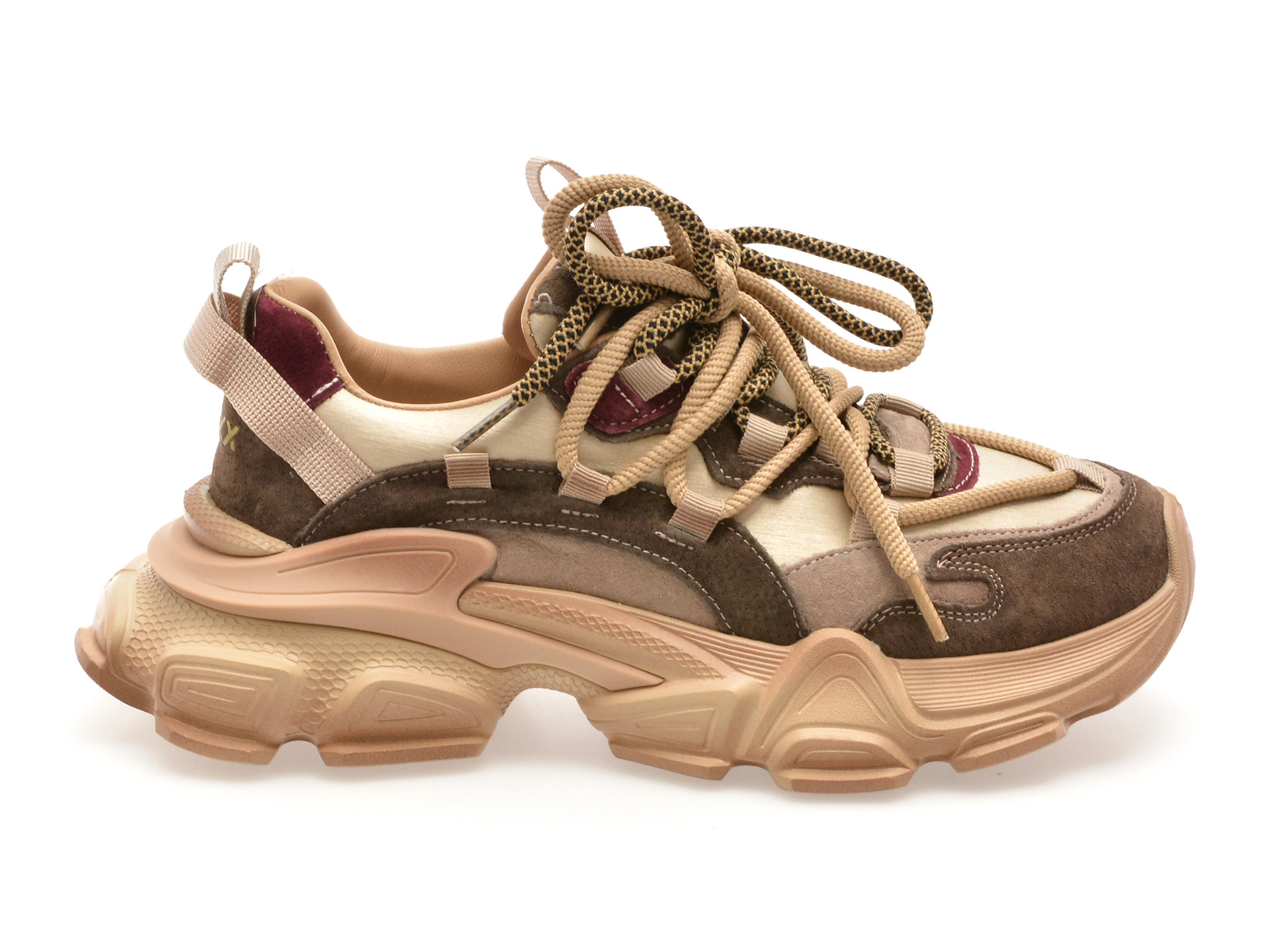 Pantofi sport GRYXX maro, 5758, din piele naturala