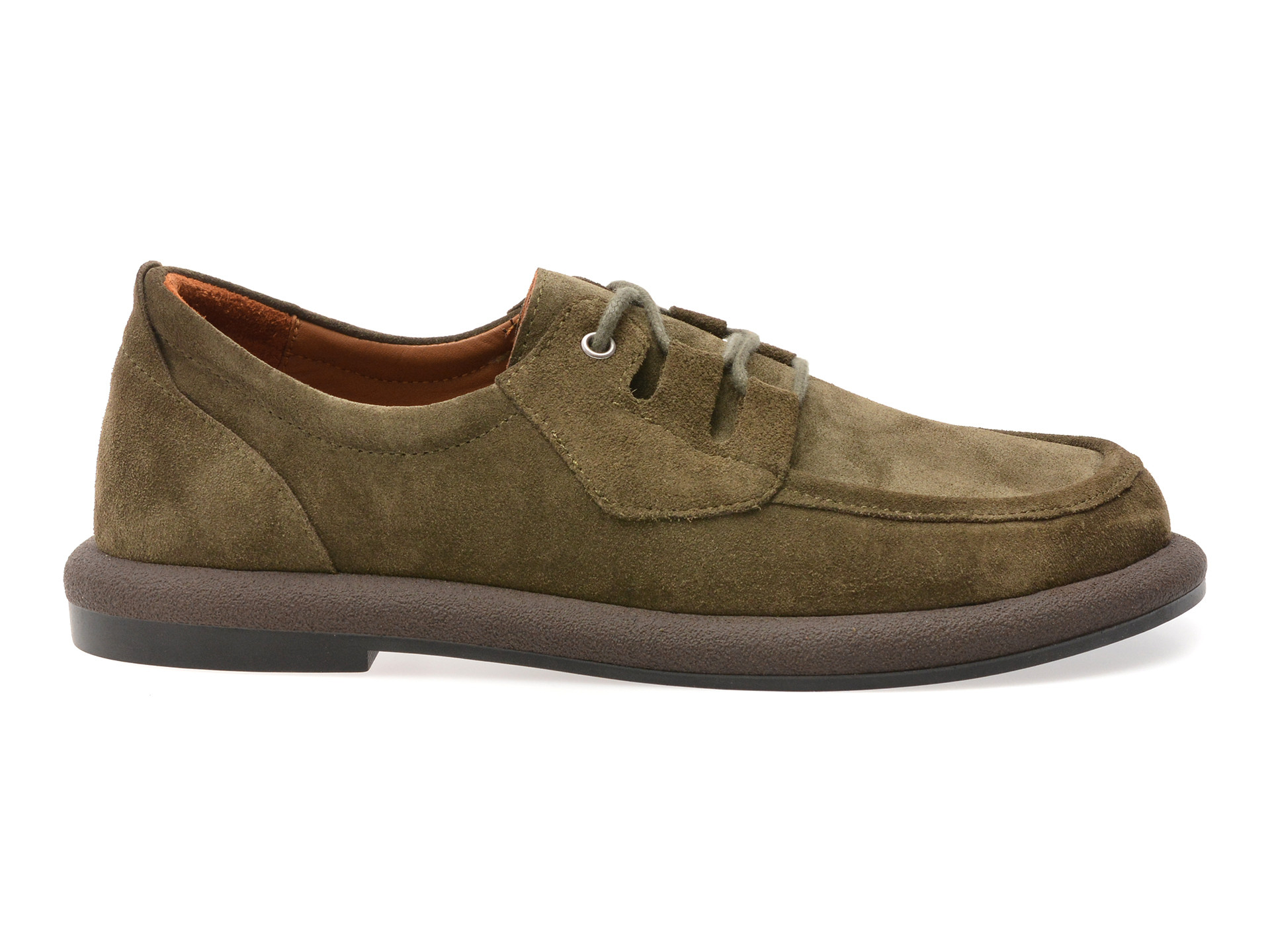 Mocasini GRYXX kaki, 1612900, din piele intoarsa