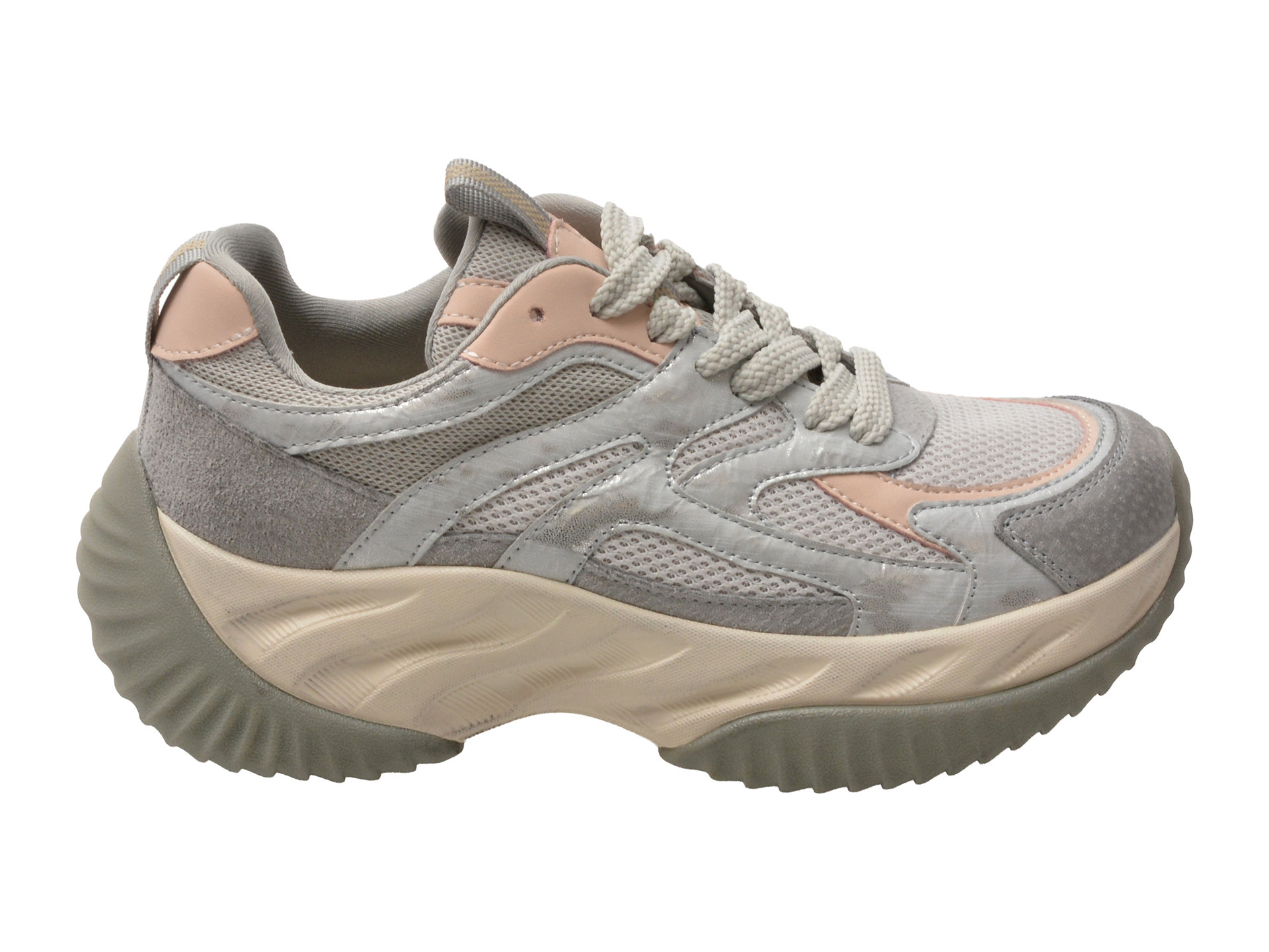 Pantofi sport GRYXX gri, A909, din material textil