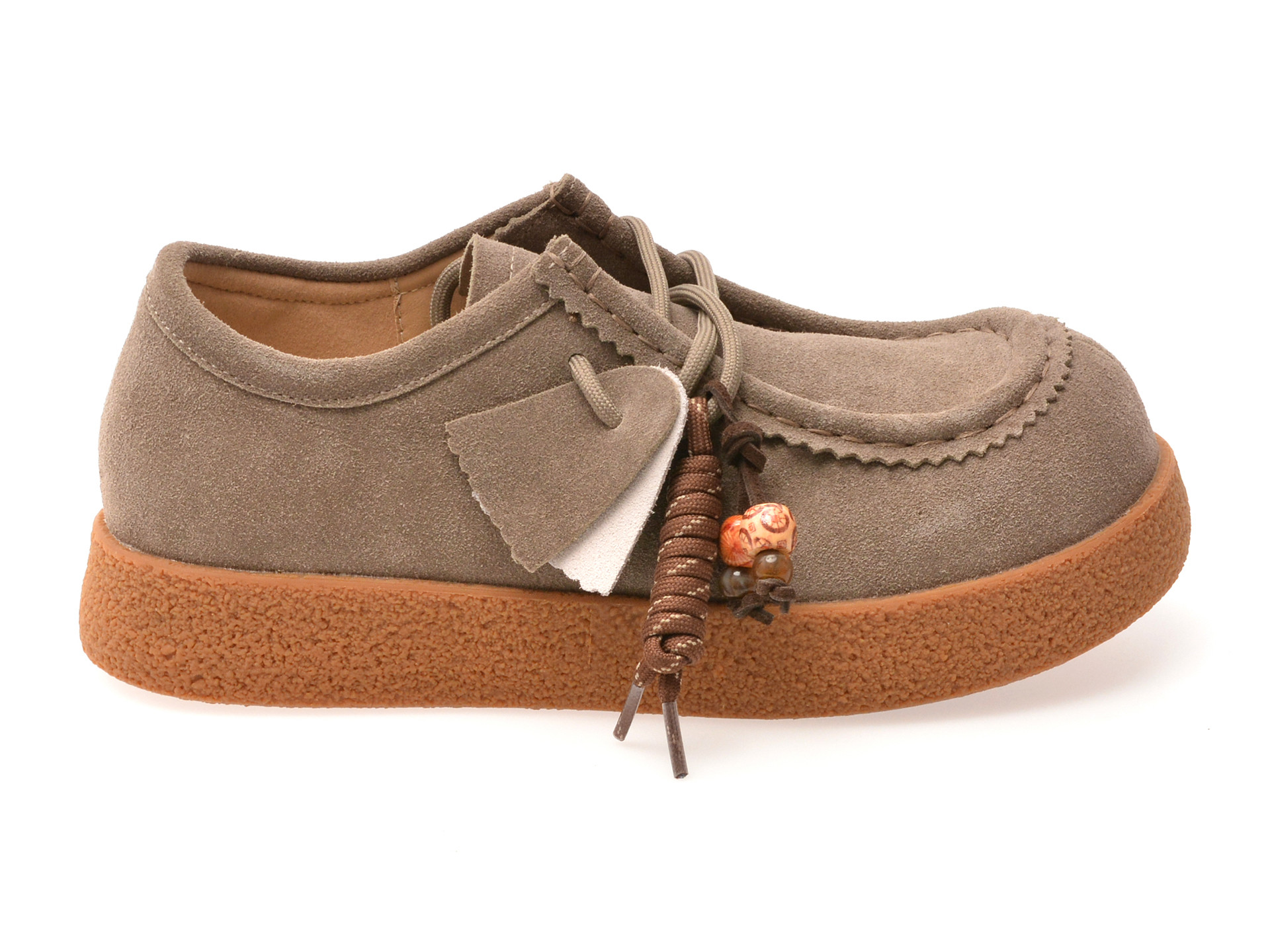 Mocasini GRYXX gri, 3712, din piele intoarsa