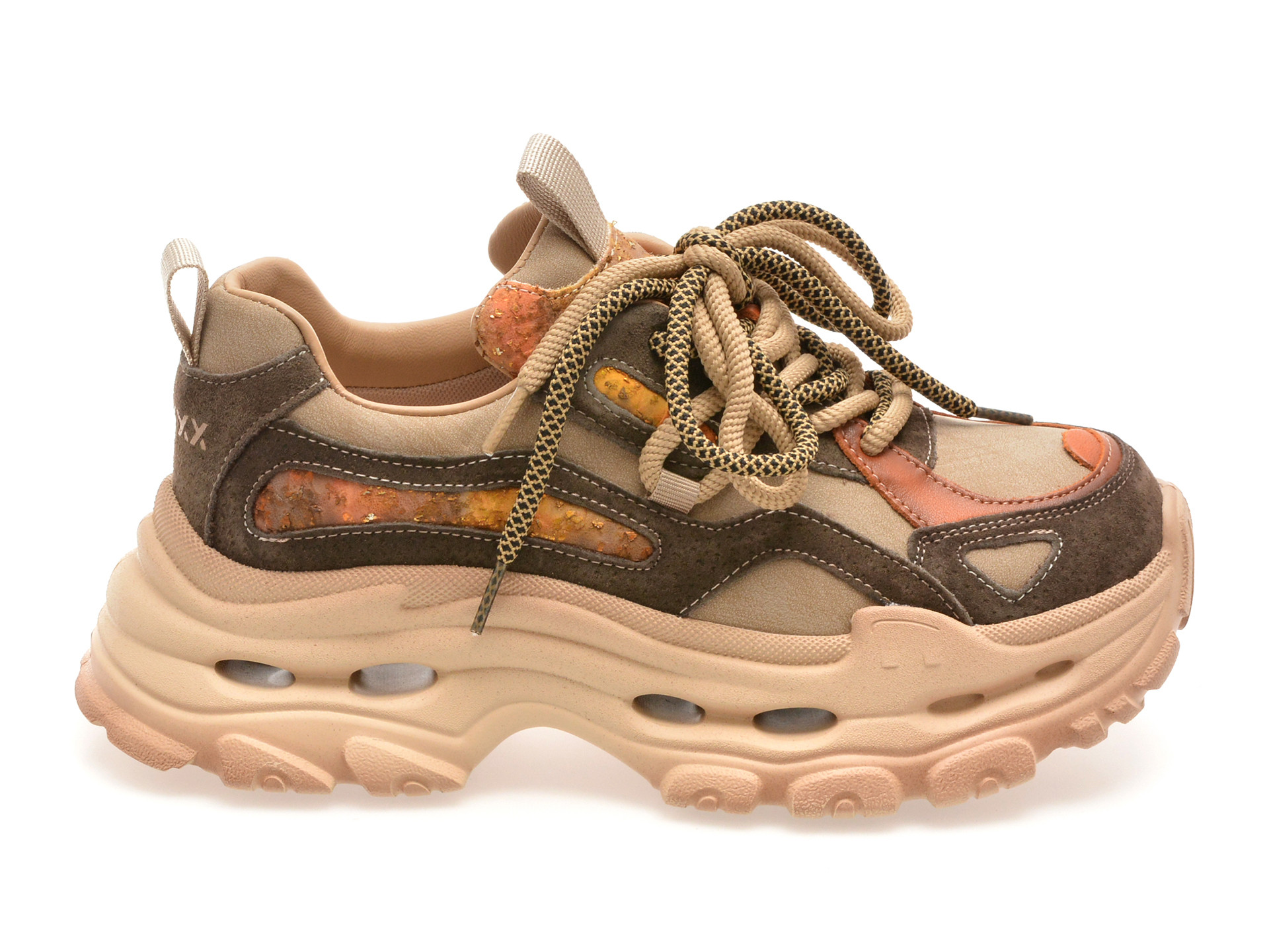 Pantofi sport GRYXX bej, 2923, din piele naturala