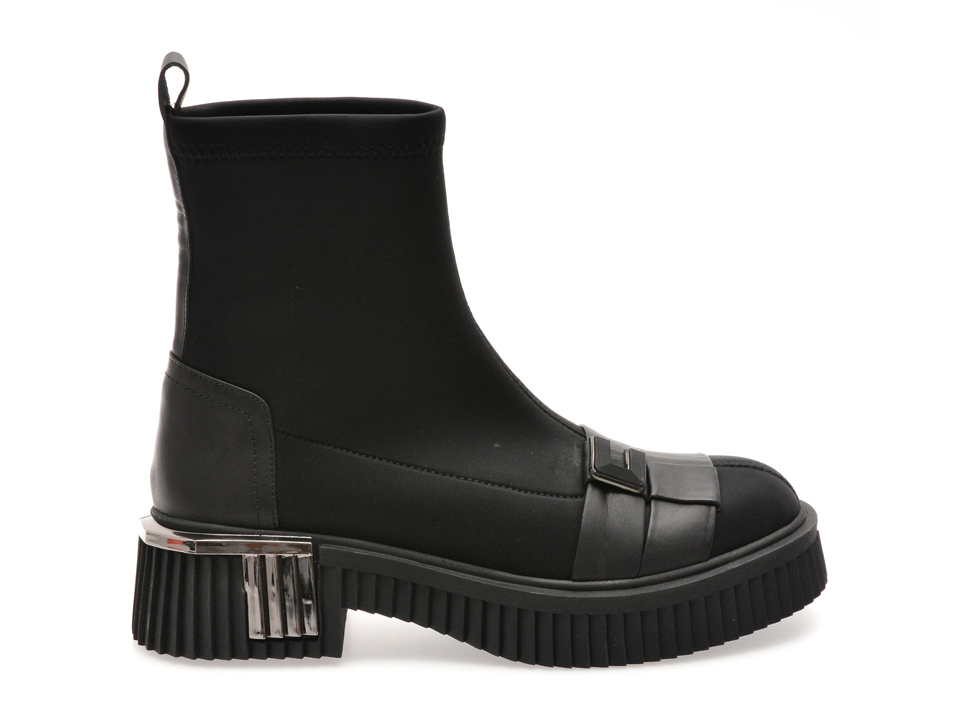 Ghete GRYXX negre, 527304, din material textil