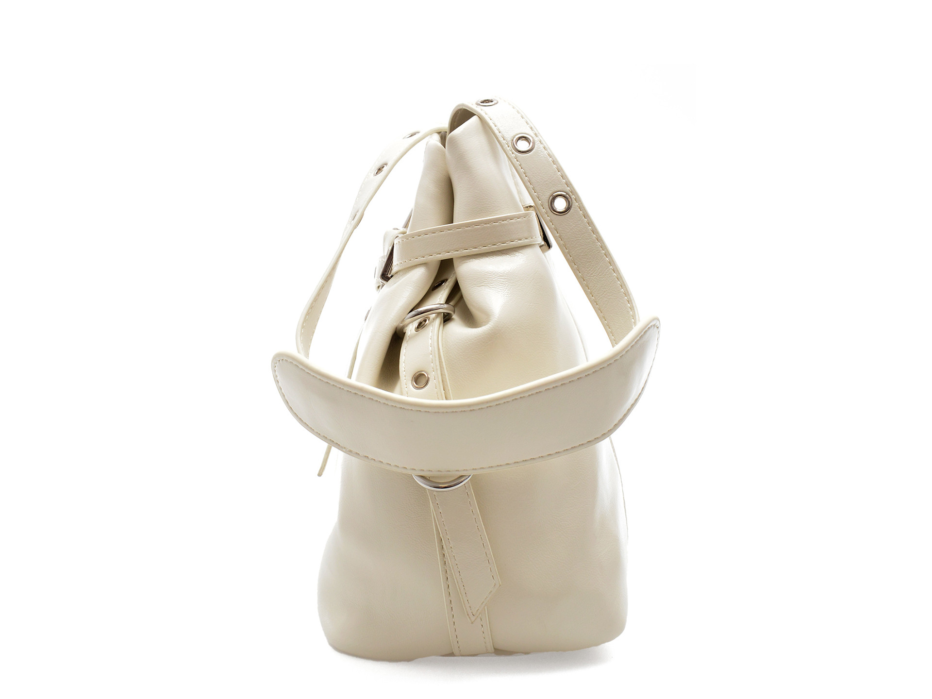 Geanta GRYXX alba, 17, din piele ecologica