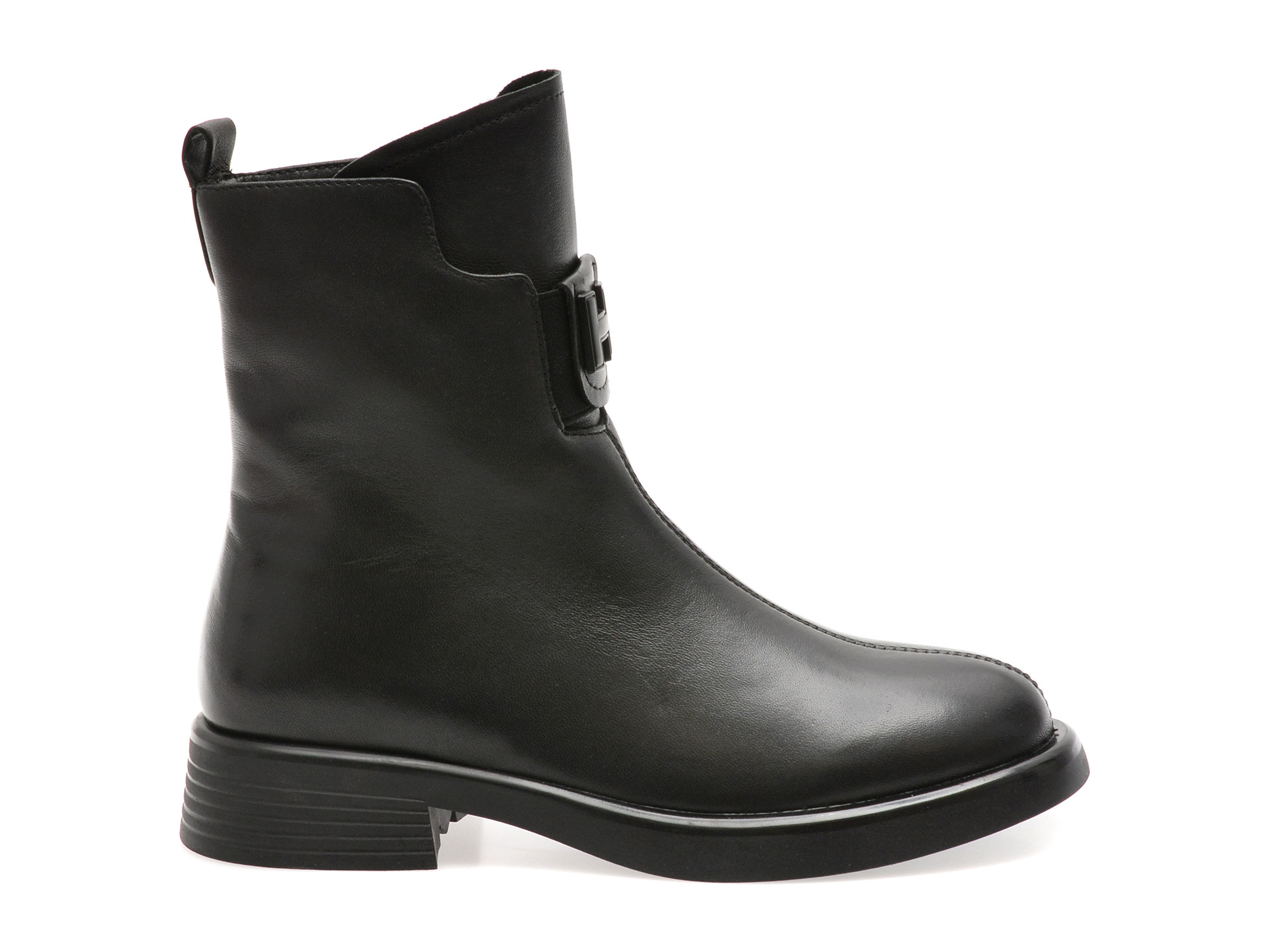 Ghete GRYXX negre, MX01547, din piele naturala