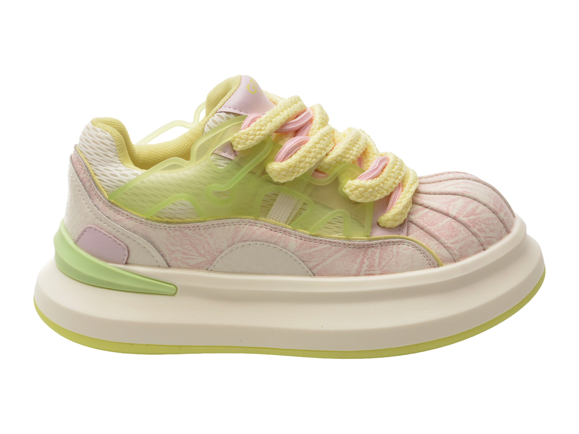 Pantofi sport GRYXX roz, 3708, din piele naturala