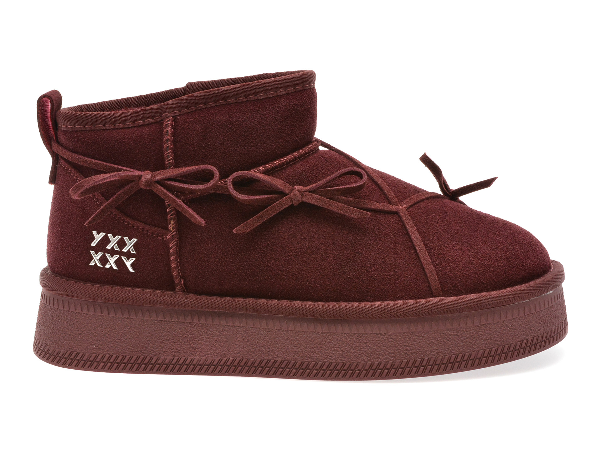 Ghete GRYXX visinii, 8765, din piele intoarsa