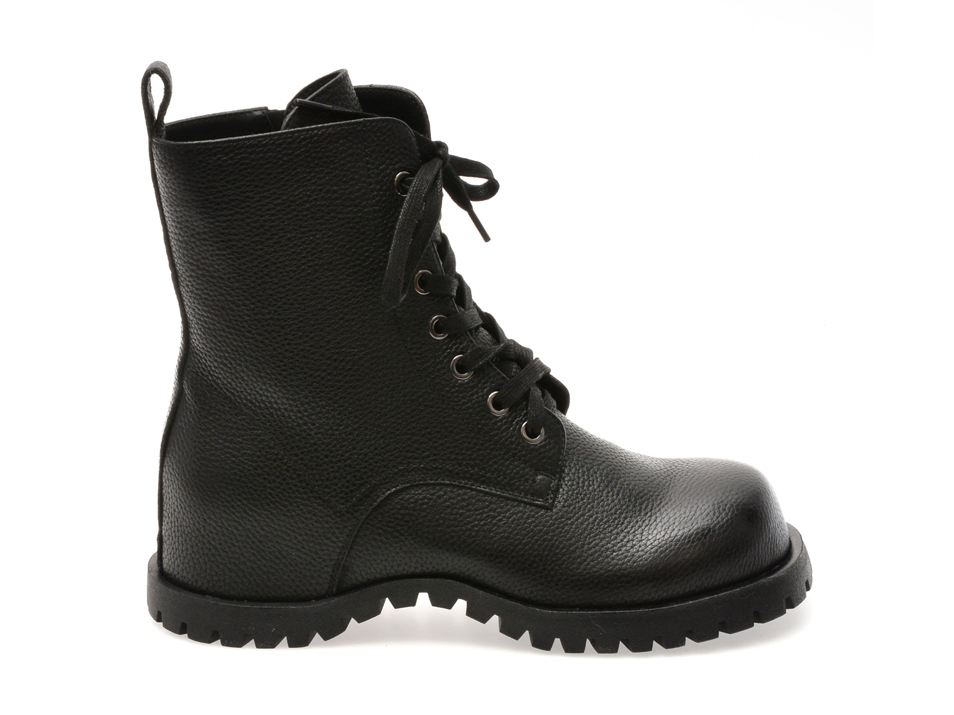 Ghete GRYXX negre, 2559, din piele naturala