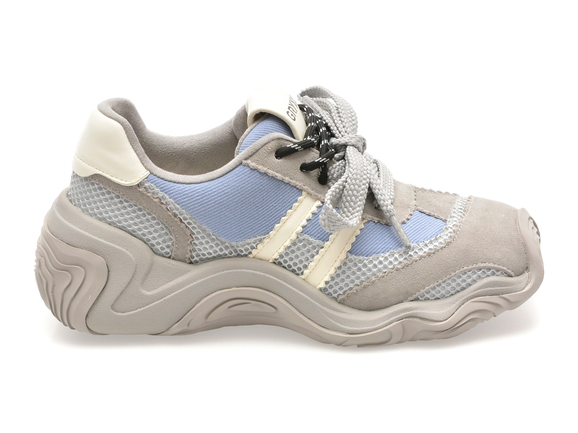 Pantofi sport GRYXX gri, 162312, din material textil