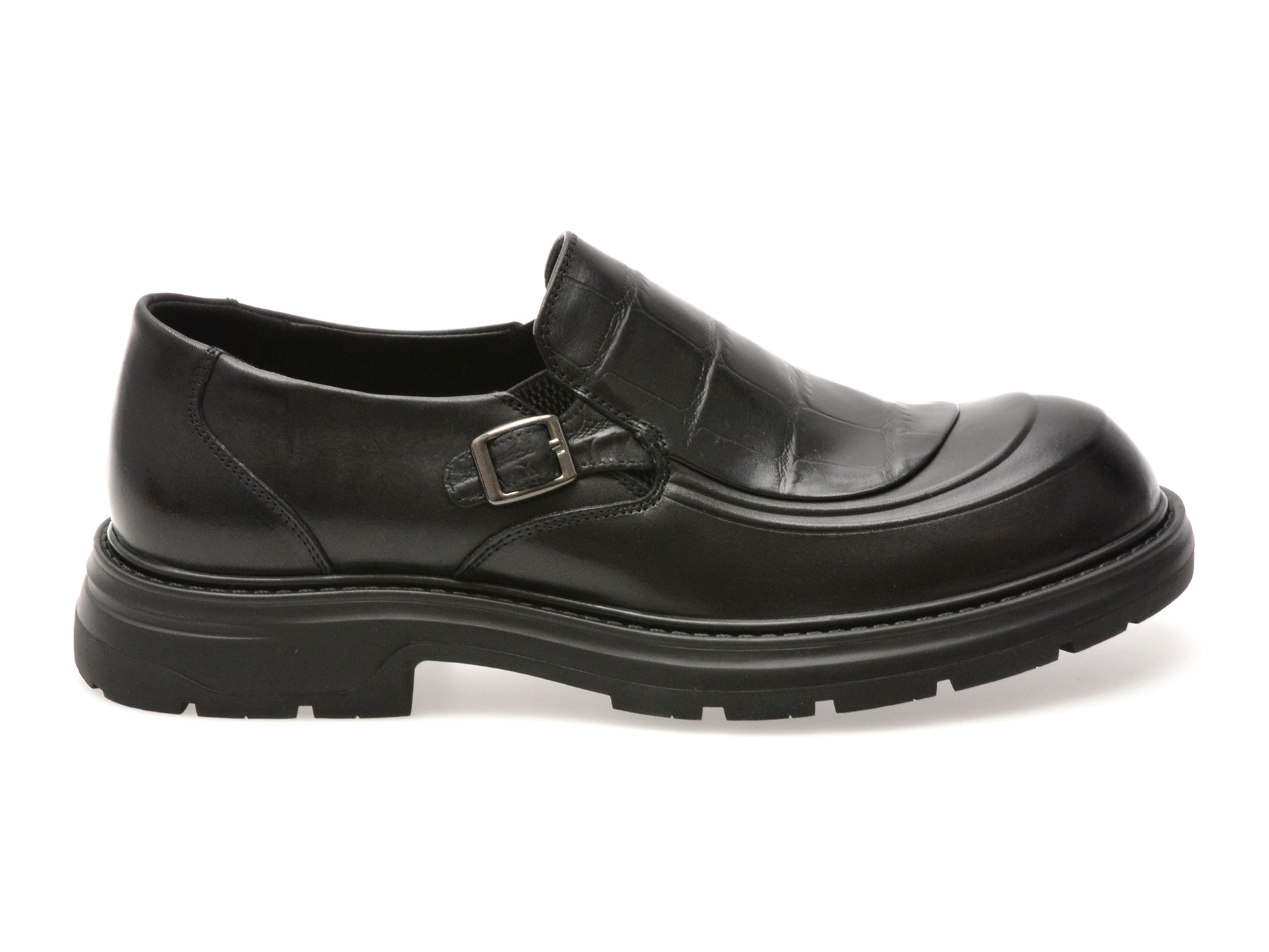 Pantofi GRYXX negri, 56517, din piele naturala