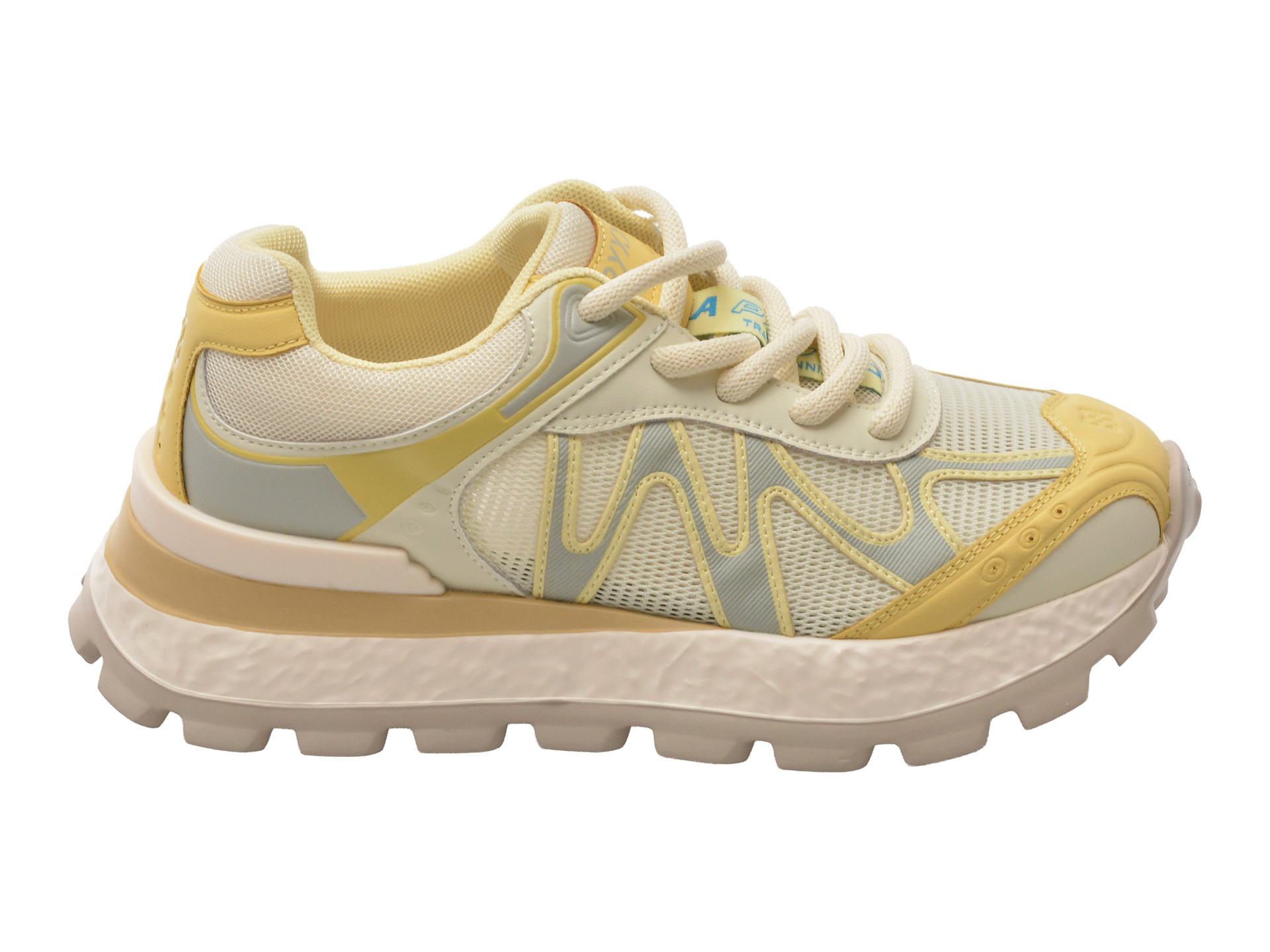 Pantofi sport GRYXX galbeni, 508, din material textil