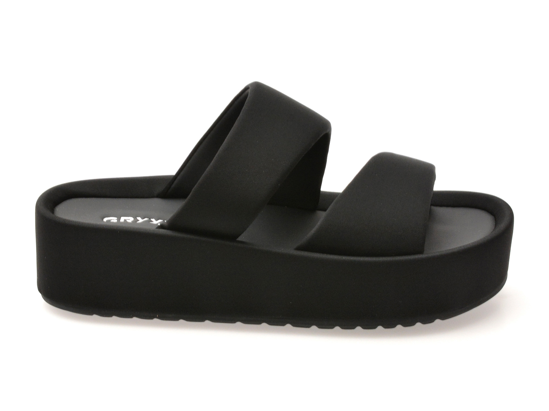 Papuci GRYXX negri, 331519, din material textil