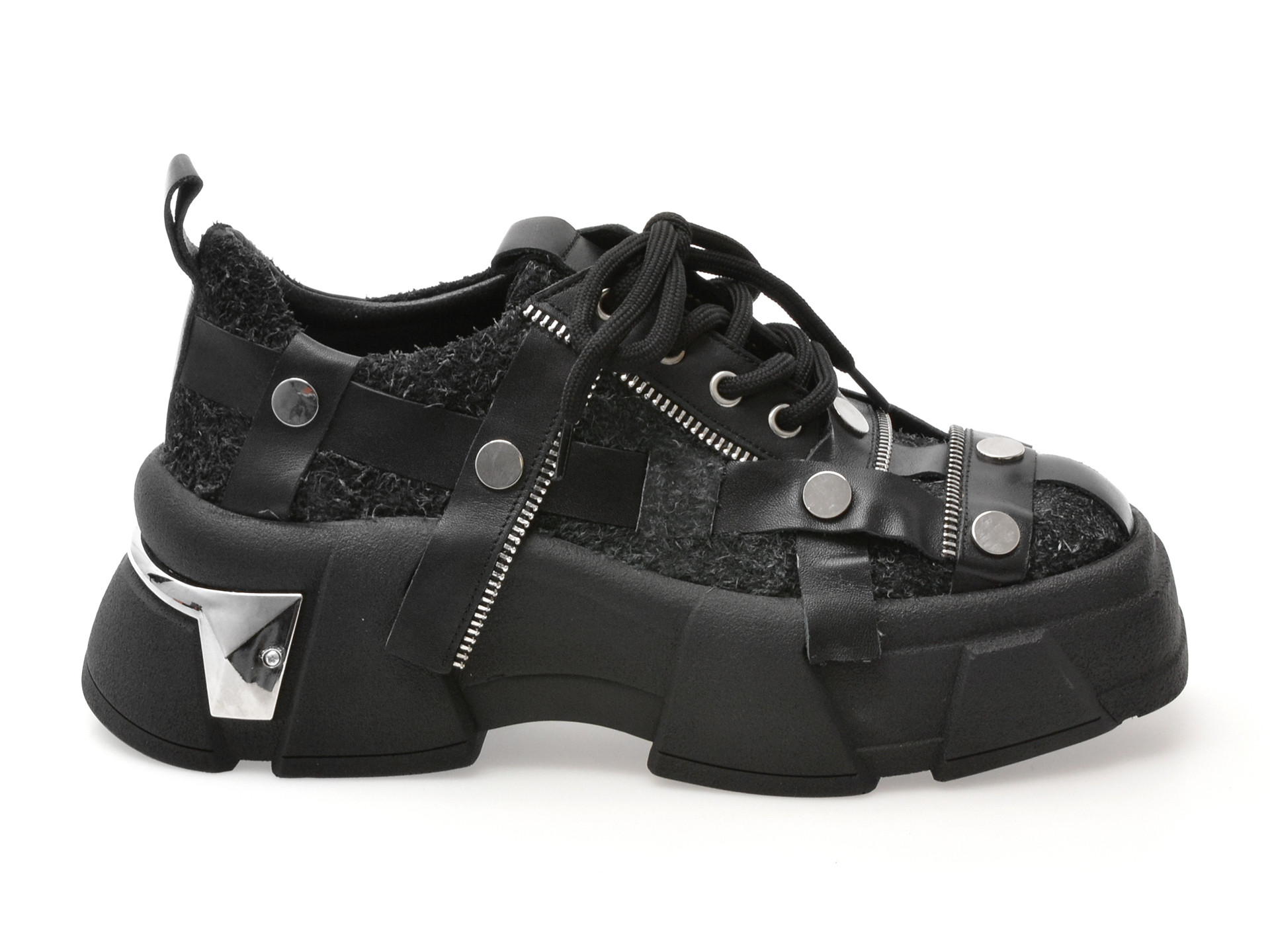 Pantofi sport GRYXX negri, 431031, din piele naturala