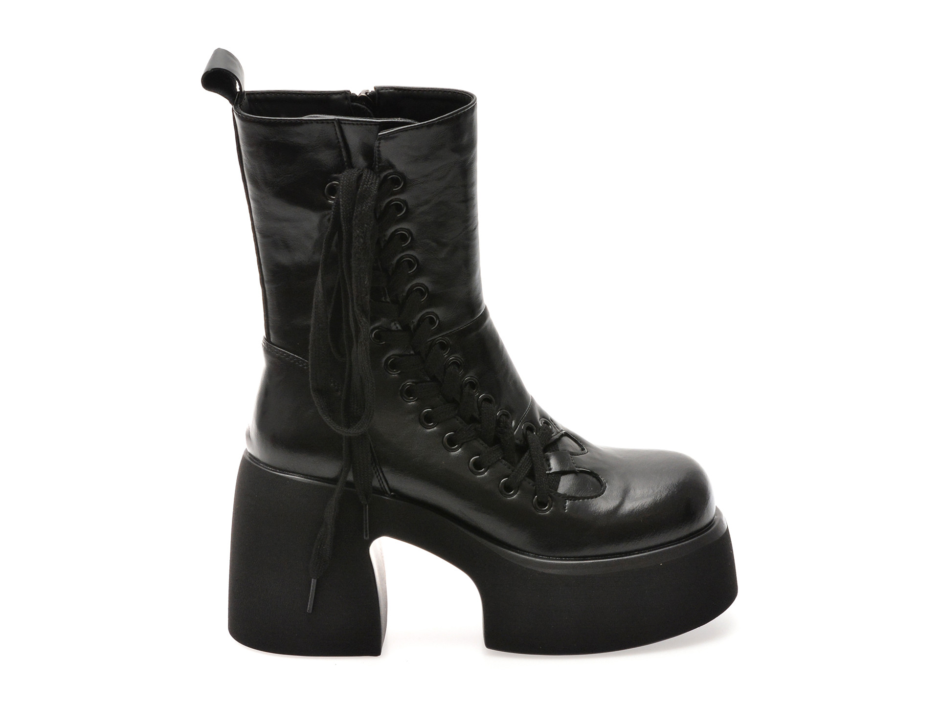 Ghete GRYXX negre, 773, din piele naturala