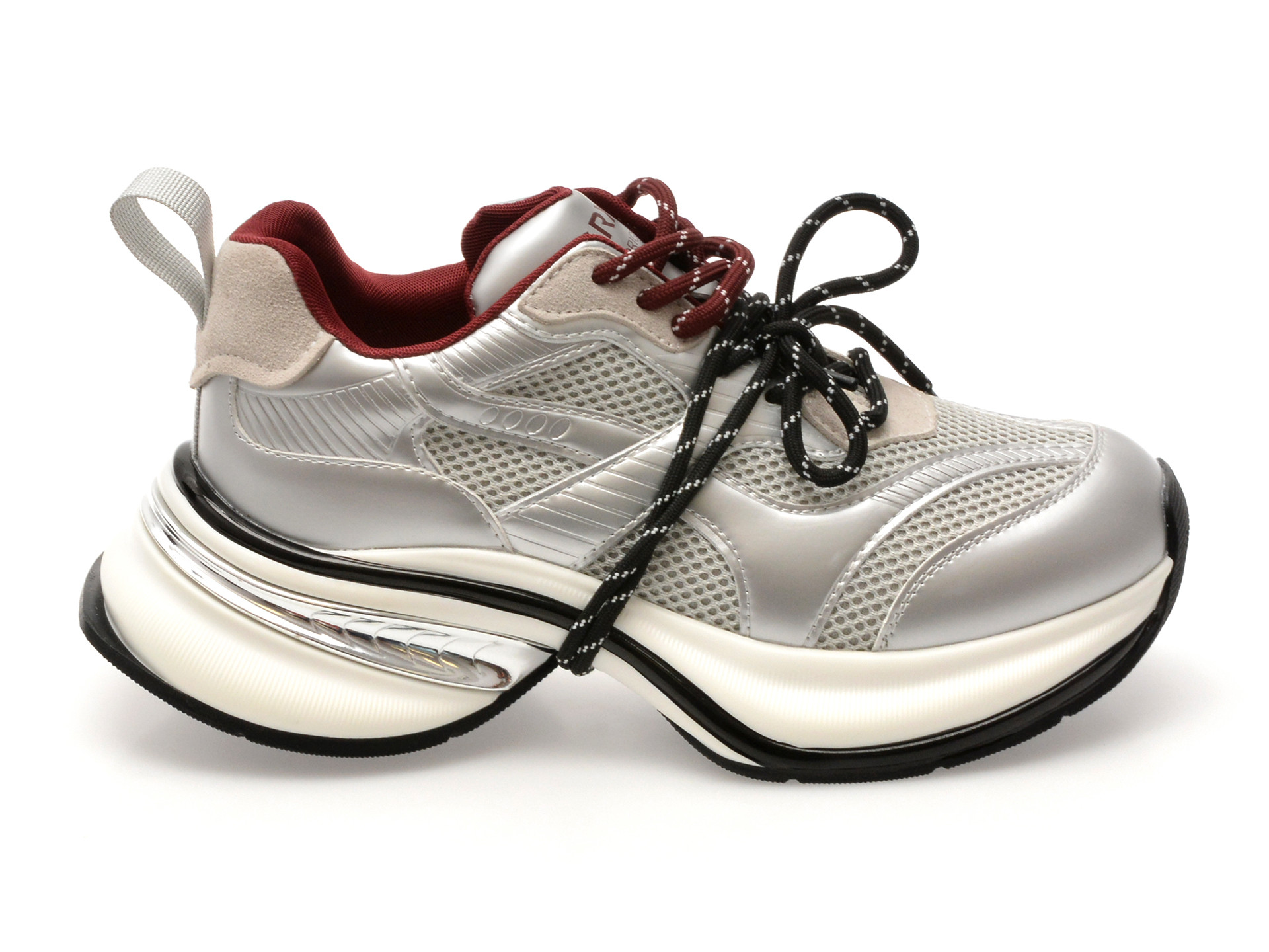 Pantofi sport GRYXX argintii, 807, din material textil