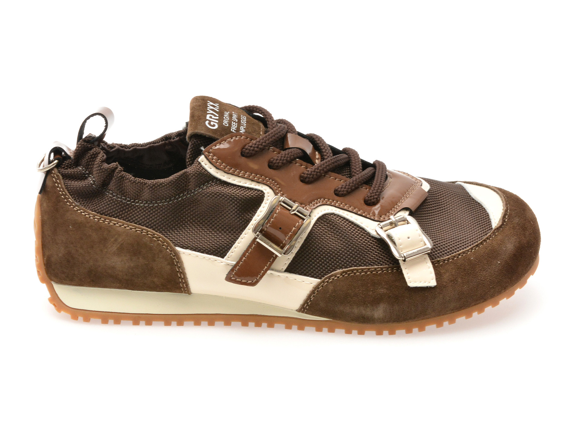Pantofi sport GRYXX maro, SX2601, din material textil