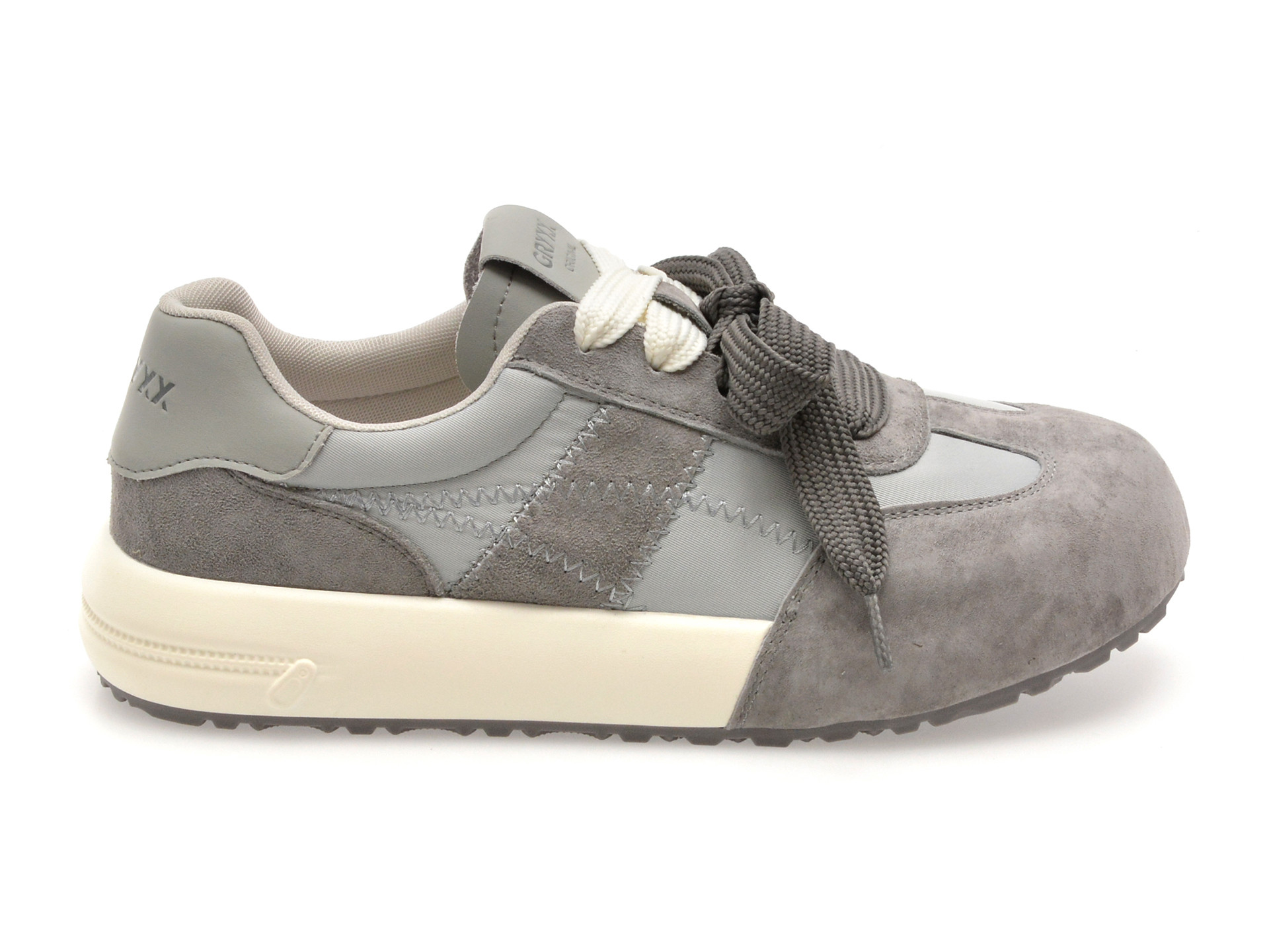 Pantofi sport GRYXX gri, 1123, din material textil