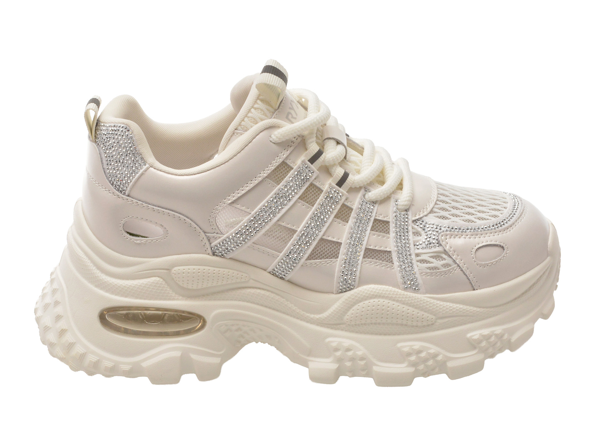 Pantofi sport GRYXX albi, 737, din material textil