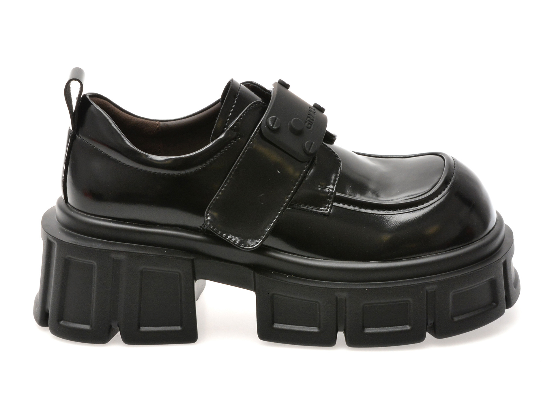 Pantofi GRYXX negri, 3082, din piele naturala