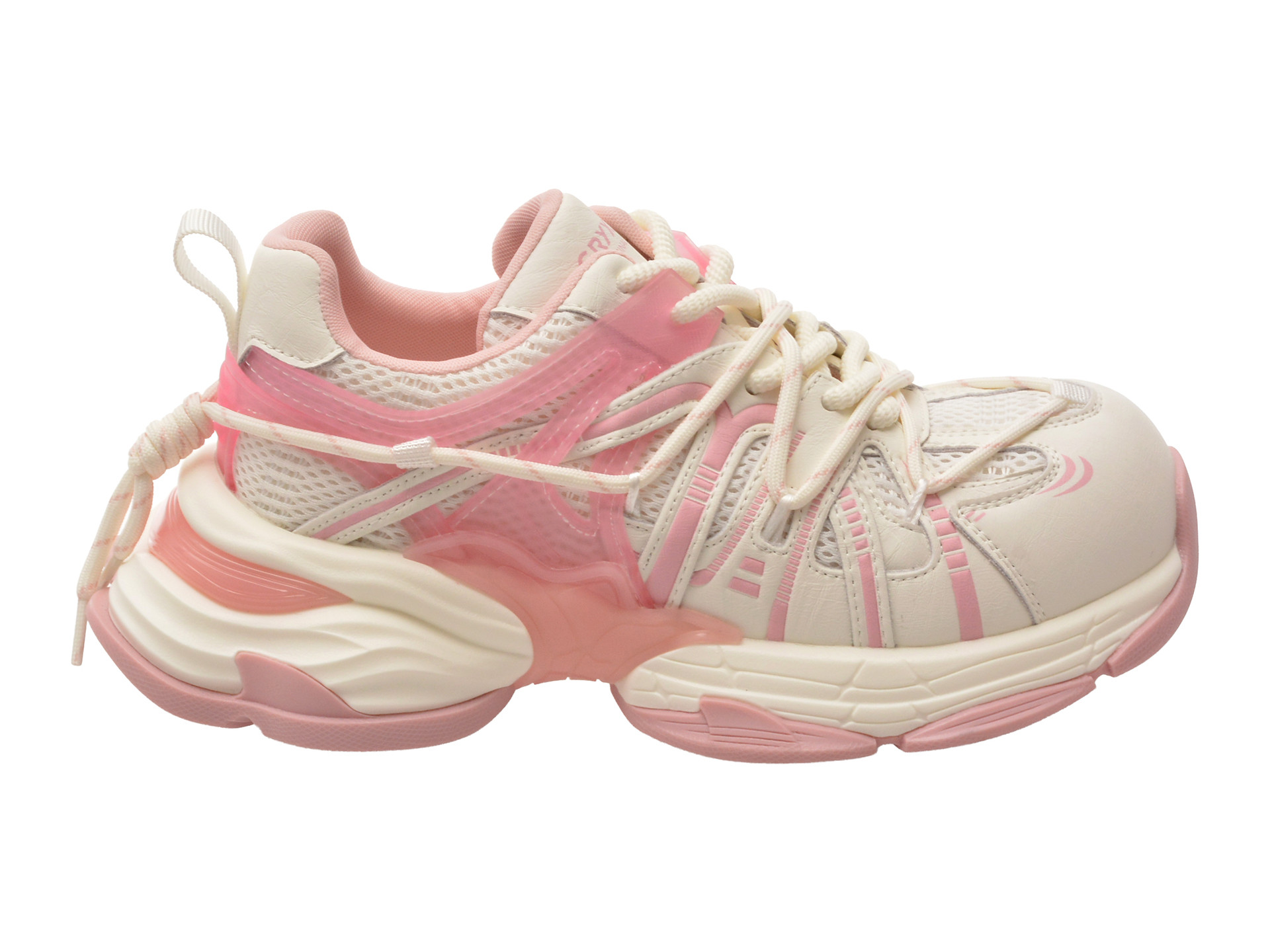 Pantofi sport GRYXX albi, 2026, din material textil