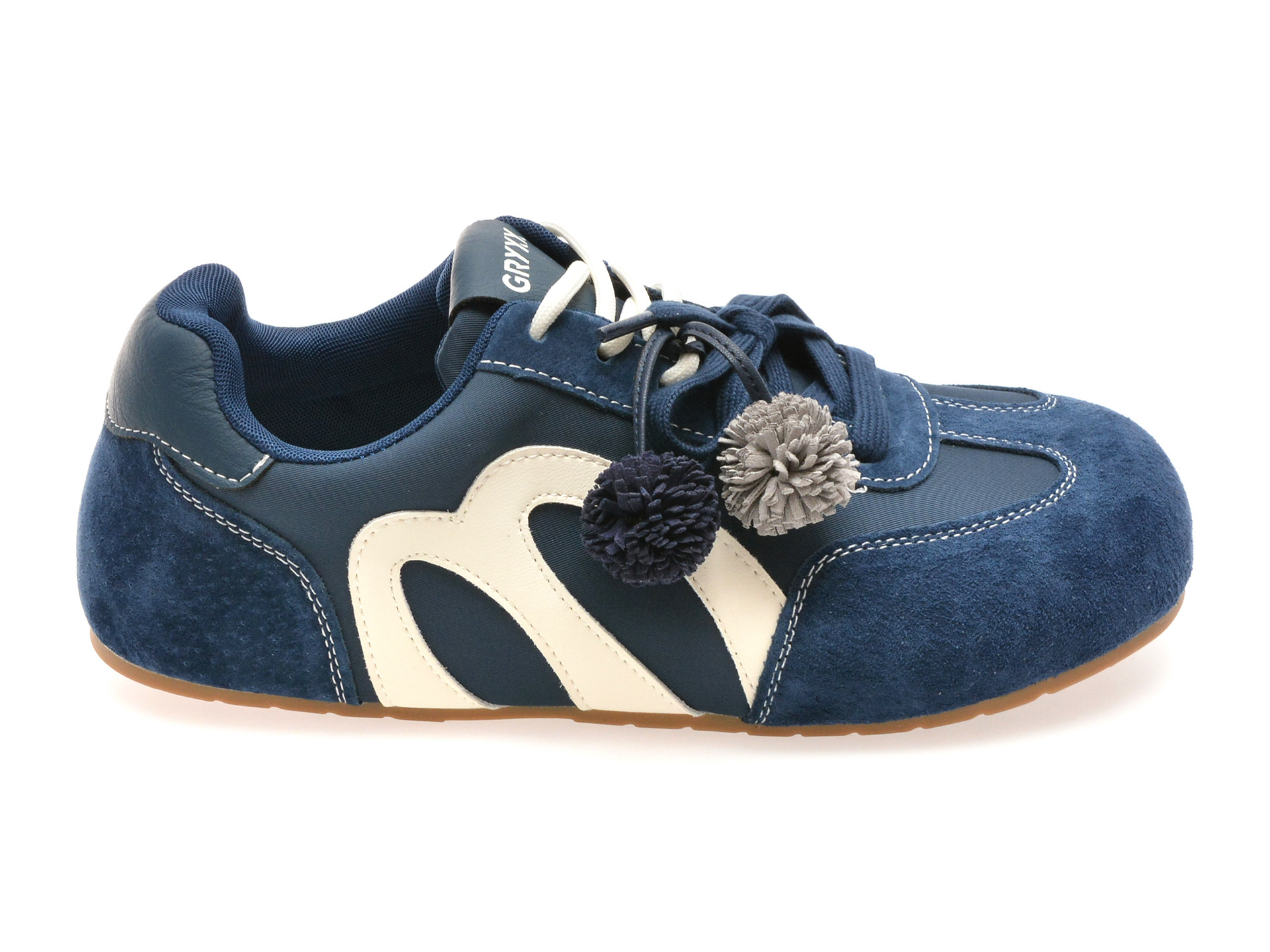Pantofi sport GRYXX bleumarin, 1111, din piele naturala