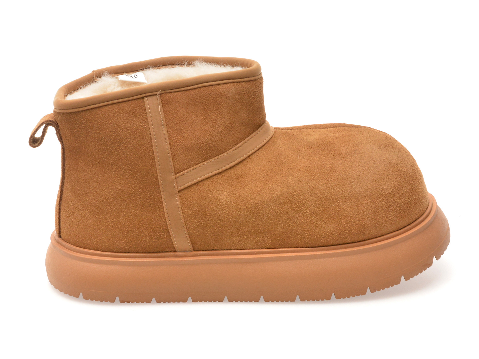 Ghete GRYXX maro, 3010, din piele intoarsa