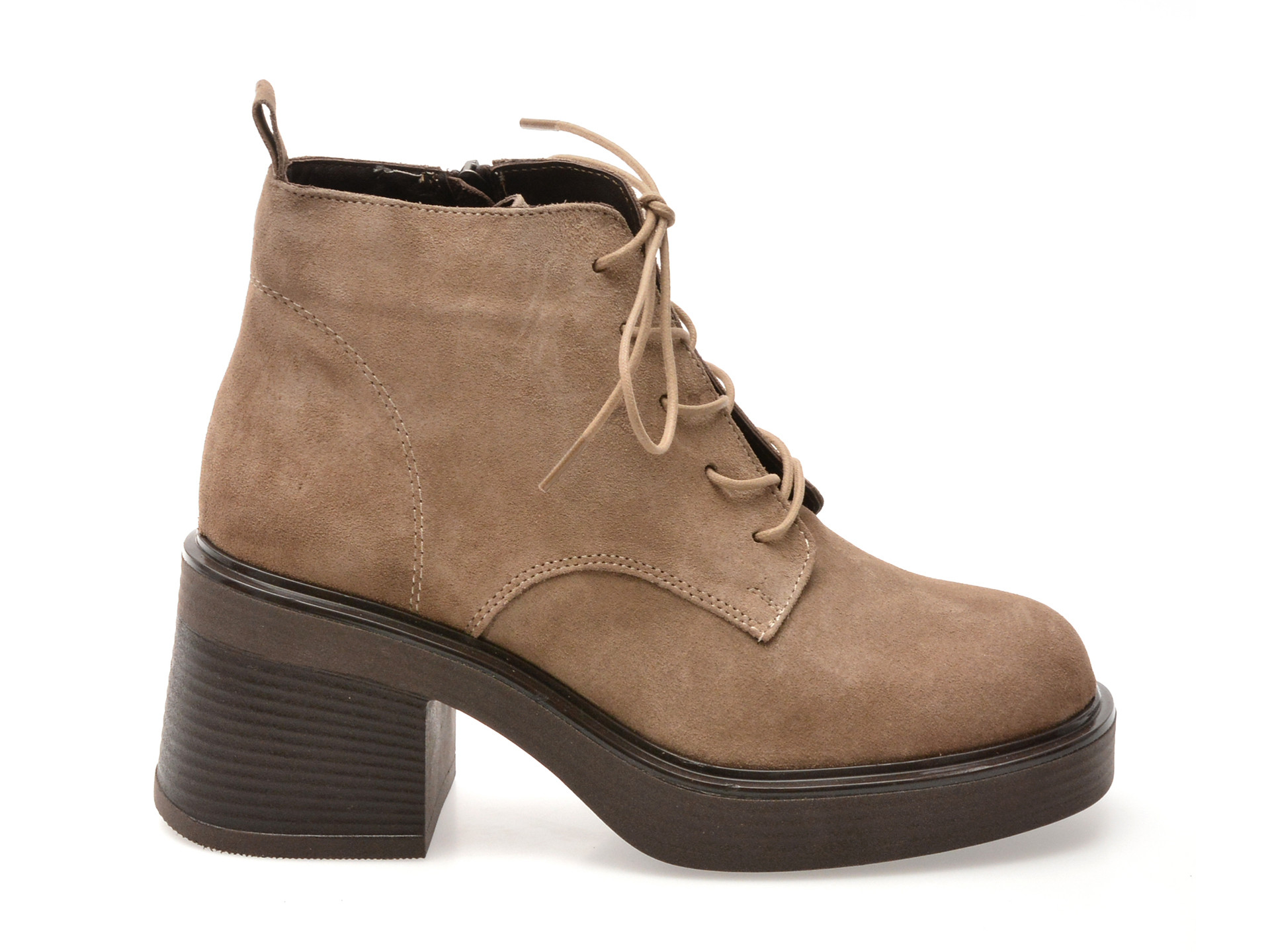 Ghete GRYXX gri, 3772512, din piele intoarsa