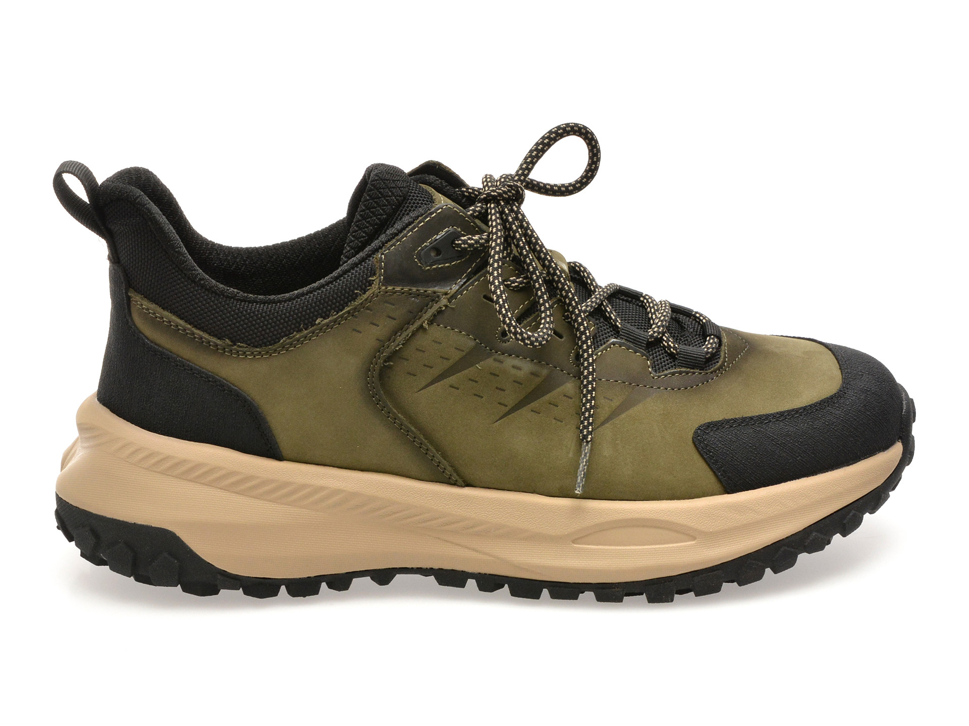 Pantofi sport GRYXX kaki, LN5, din piele naturala