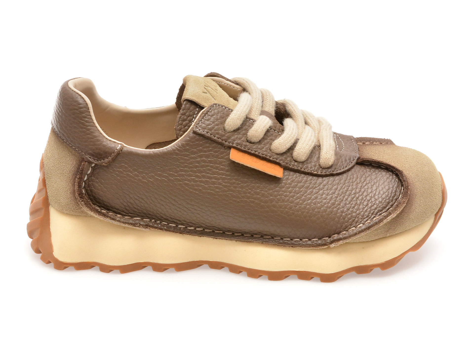 Pantofi sport GRYXX maro, 2693, din piele naturala