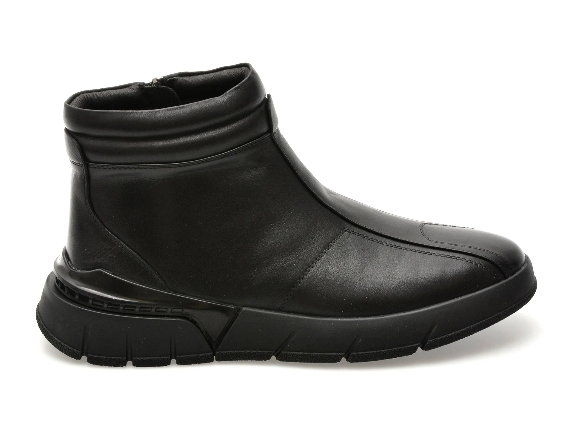 Ghete GRYXX negre, 58380, din piele naturala