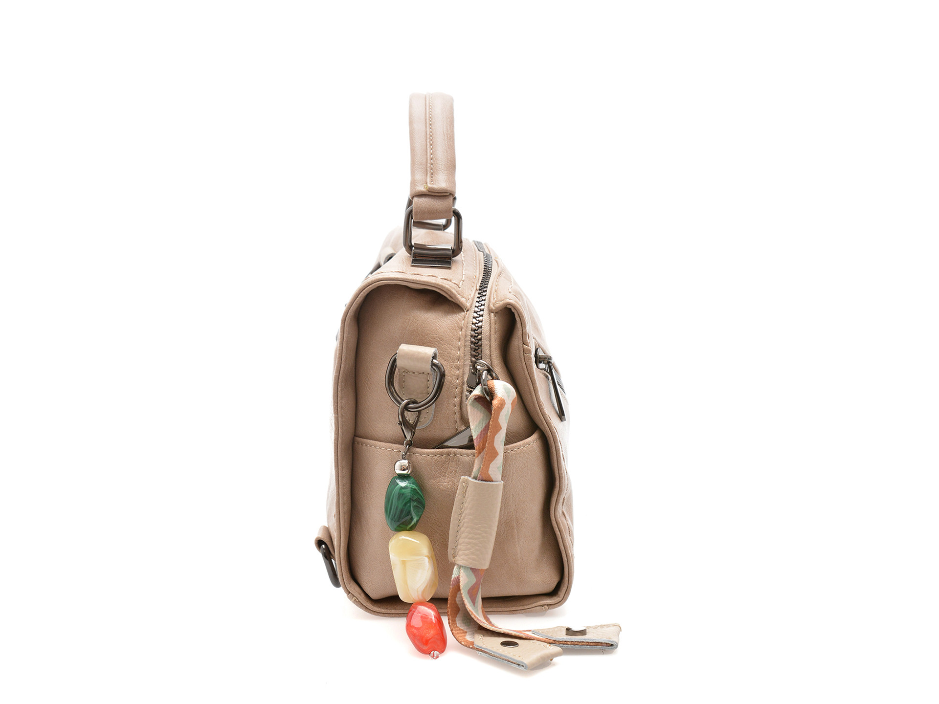 Geanta GRYXX bej, 7662, din piele ecologica