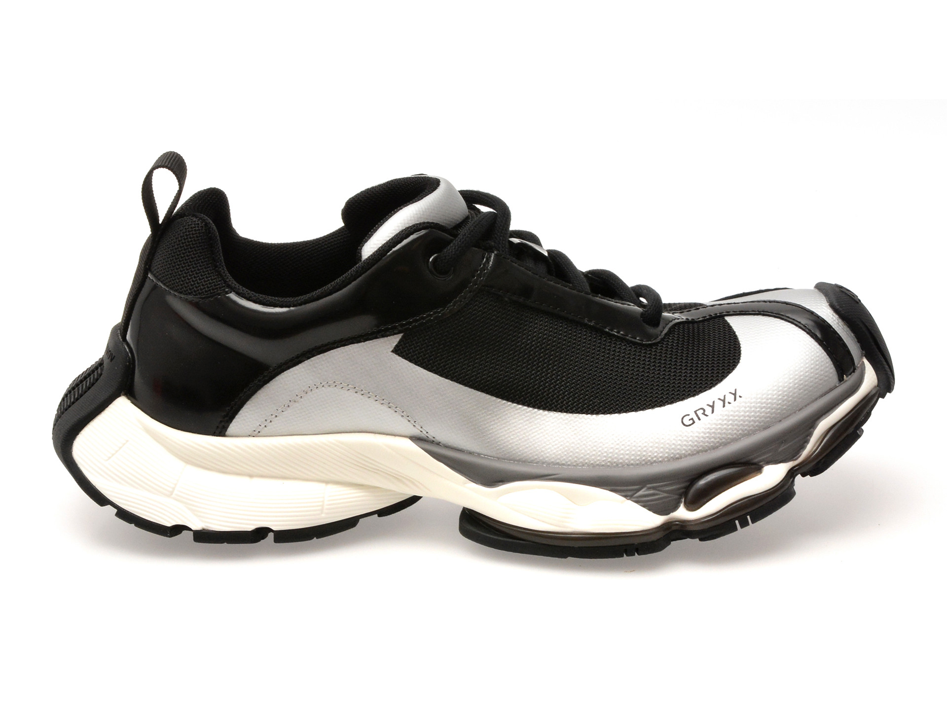 Pantofi sport GRYXX negri, 61037, din material textil
