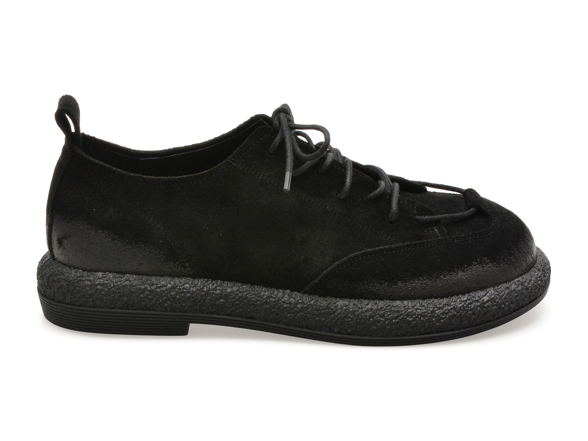 Pantofi GRYXX negri, 3642609, din piele intoarsa