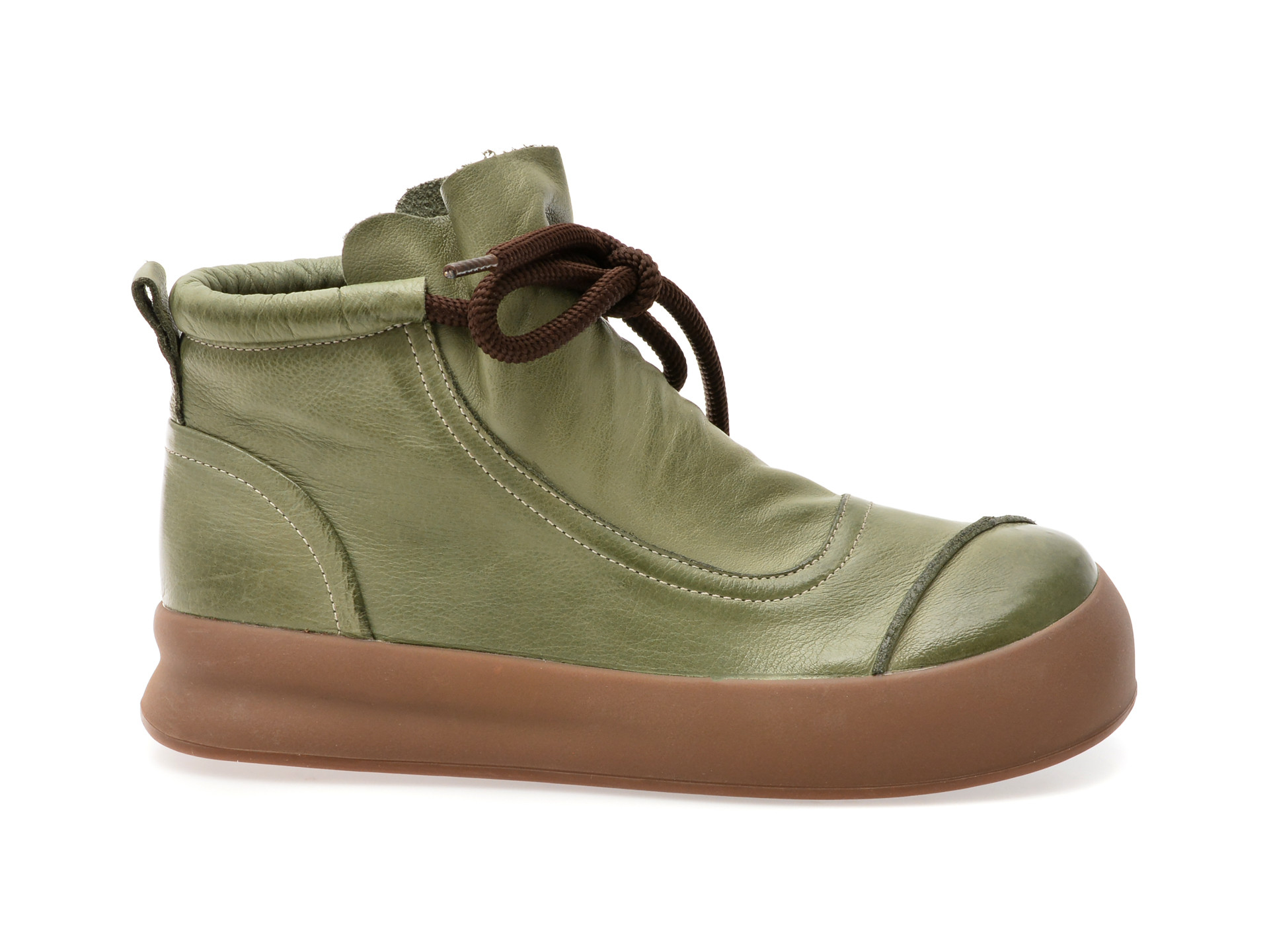 Ghete GRYXX verzi, 3273, din piele naturala