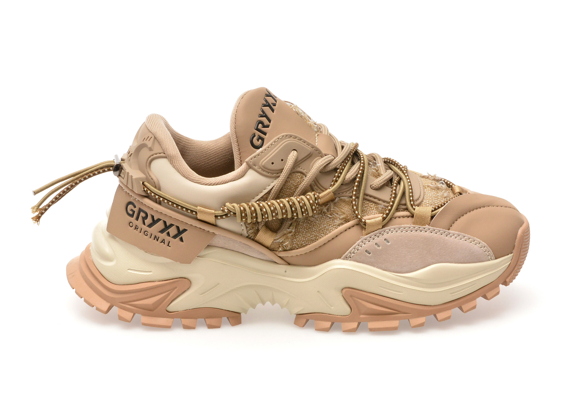 Pantofi sport GRYXX maro, 82691, din material textil