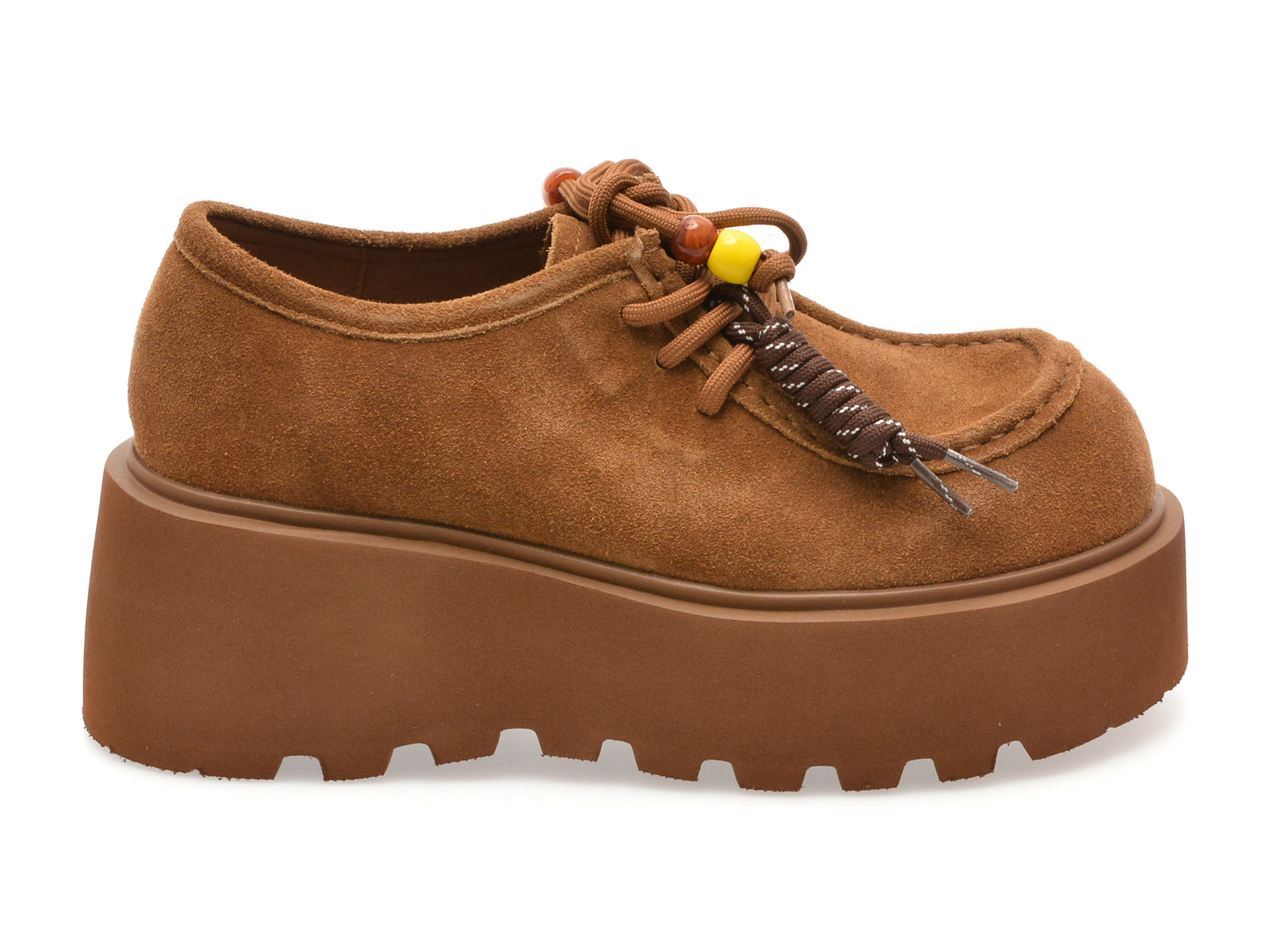 Pantofi GRYXX maro, 523, din piele intoarsa