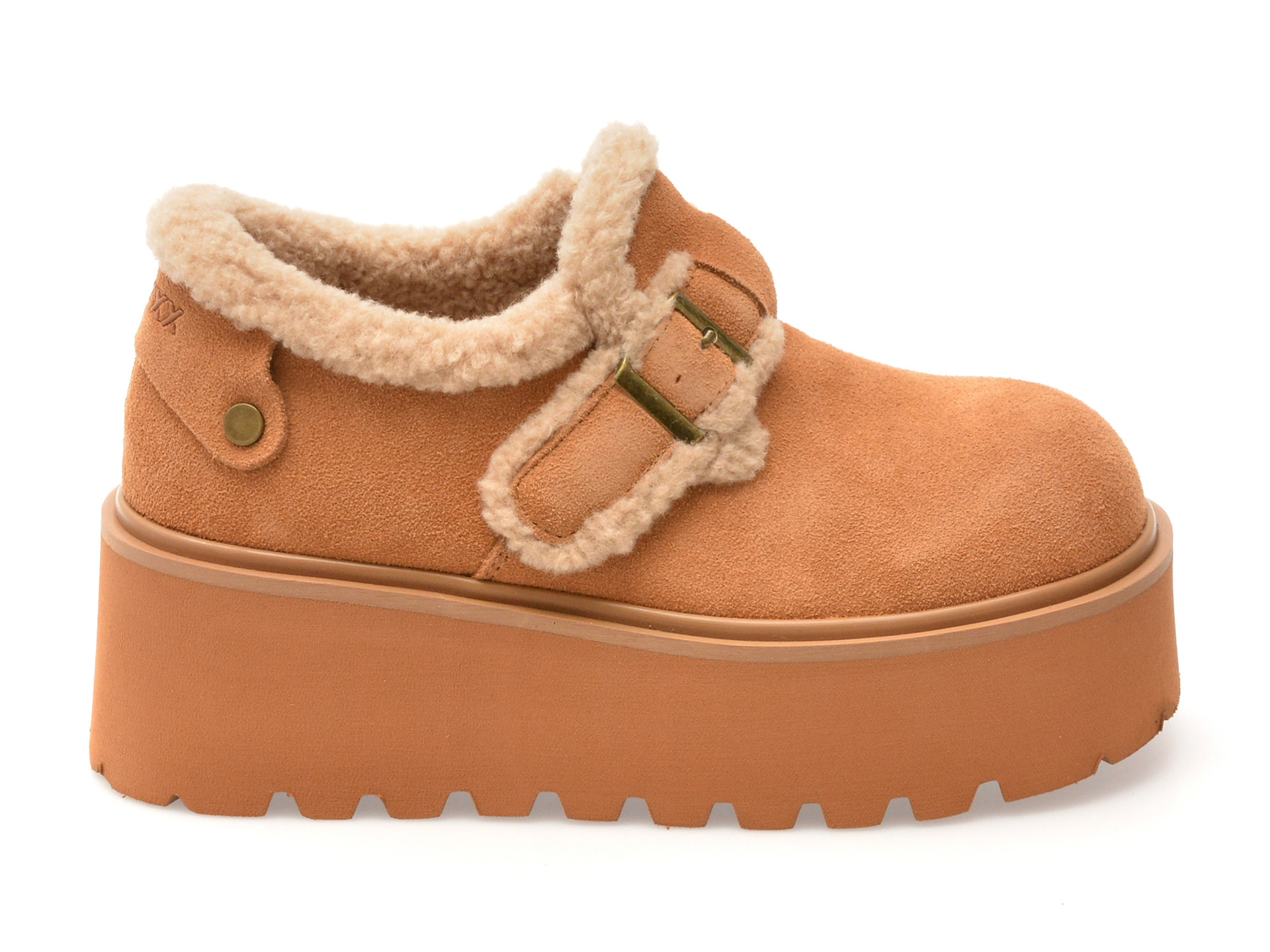 Pantofi GRYXX maro, 2036, din piele intoarsa