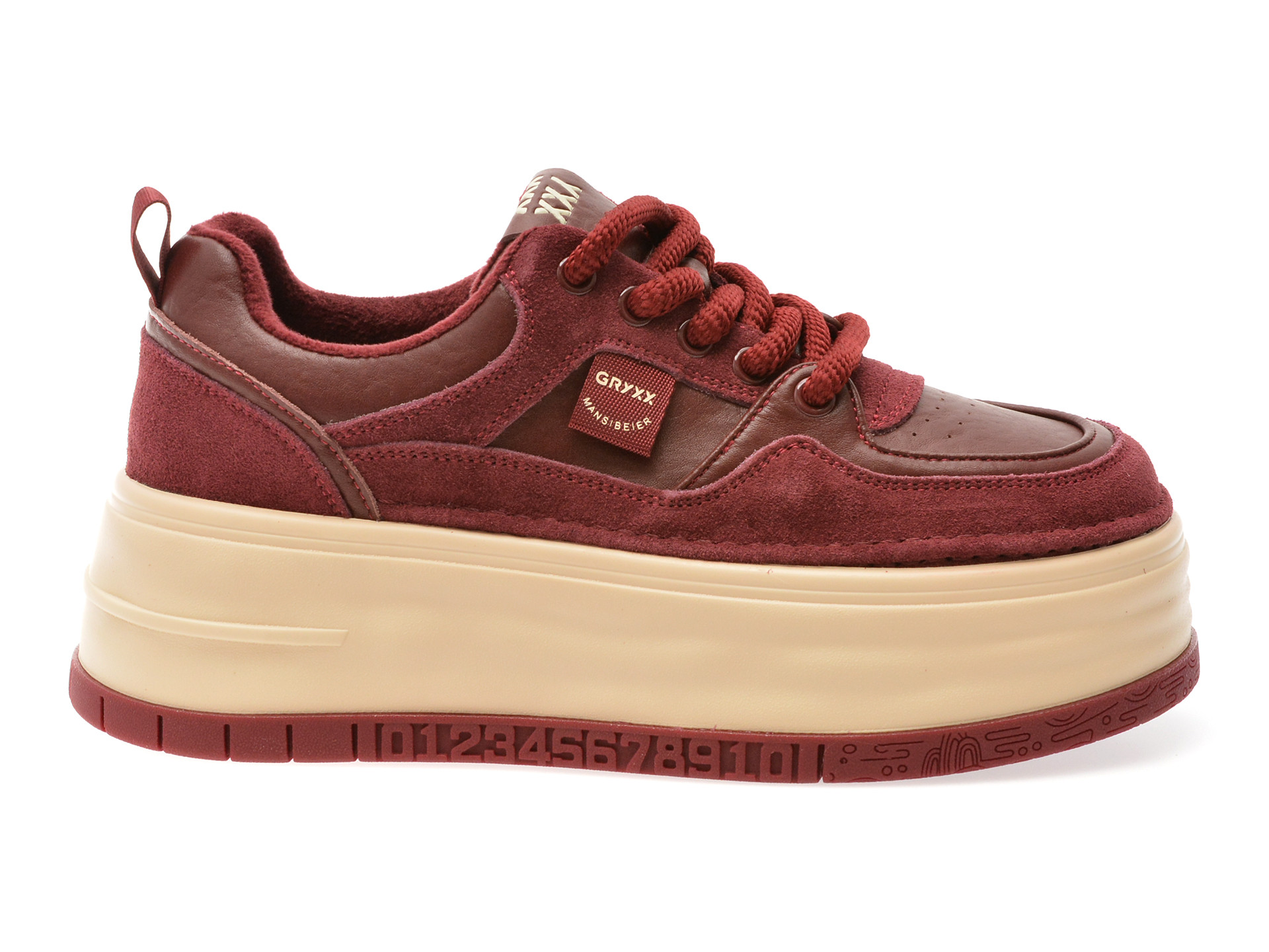 Pantofi sport GRYXX visinii, 3971, din piele naturala