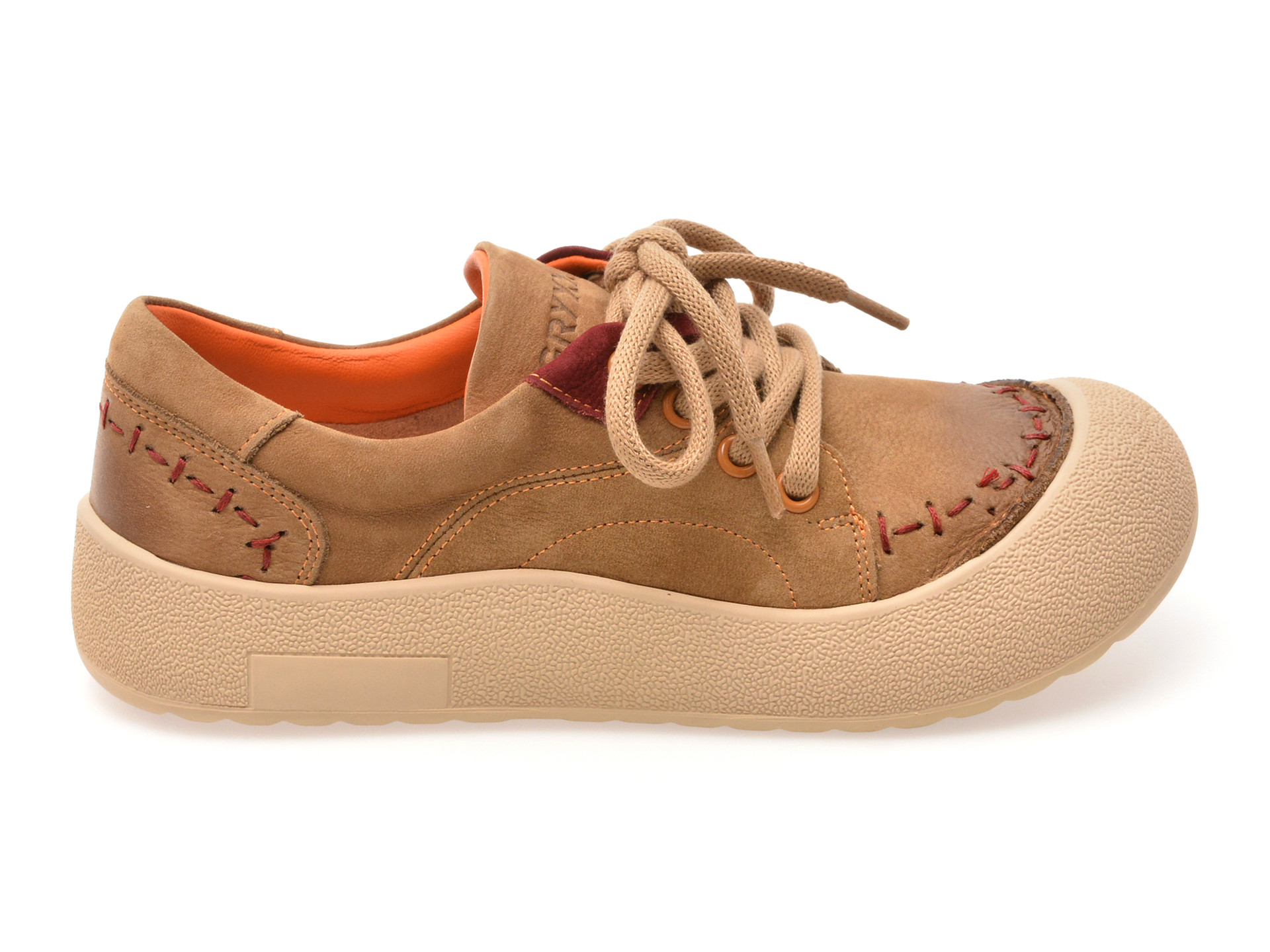 Pantofi  GRYXX bej, 3158, din piele naturala