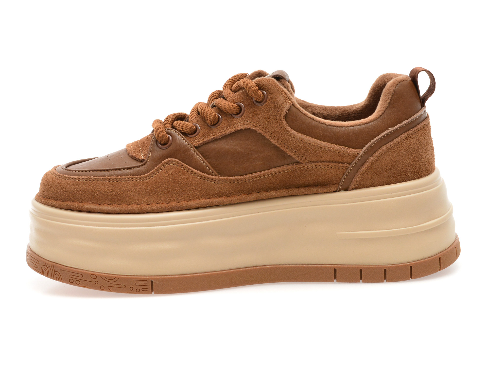 Pantofi sport GRYXX maro, 3971, din piele naturala