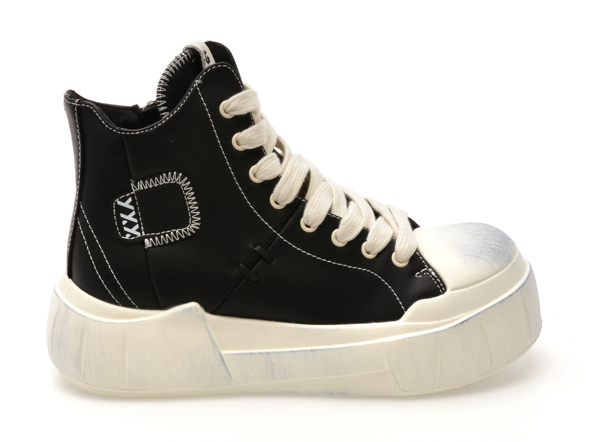 Ghete GRYXX negre, 986730, din piele naturala