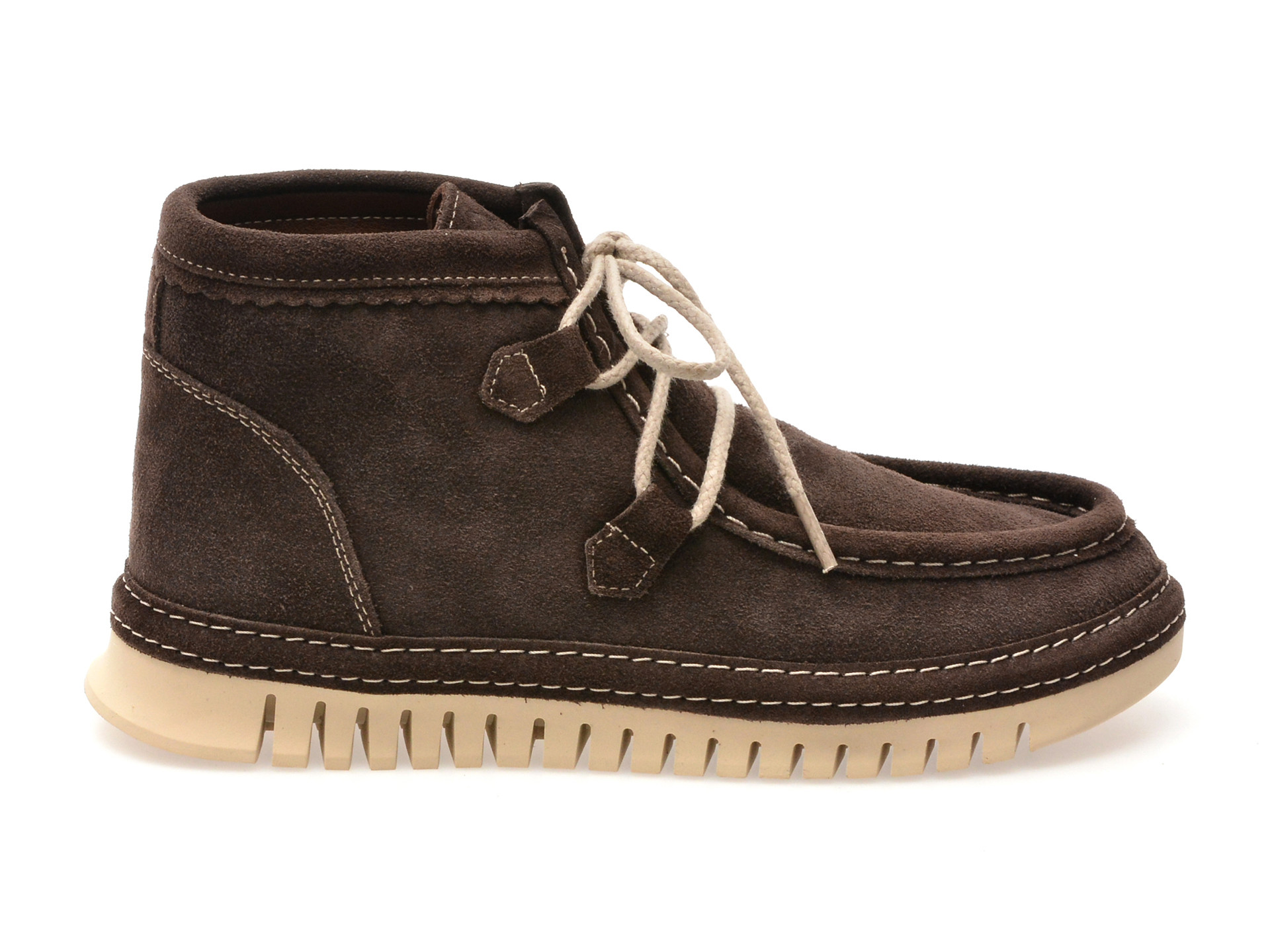 Ghete GRYXX maro, 3911502, din piele intoarsa