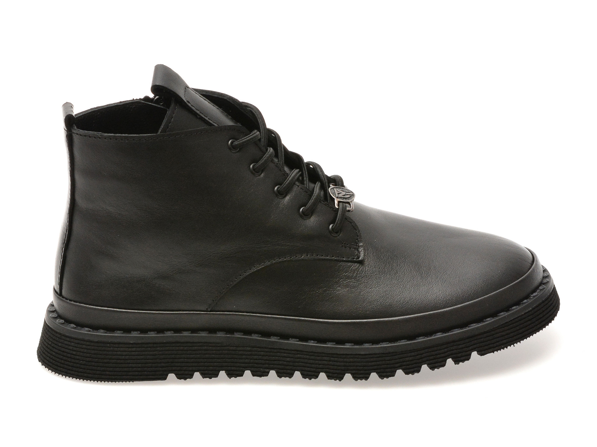 Ghete GRYXX negre, 251KS08, din piele naturala