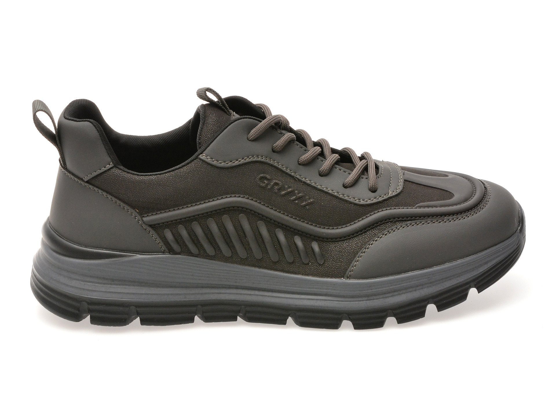 Pantofi sport GRYXX gri, 68035, din piele ecologica