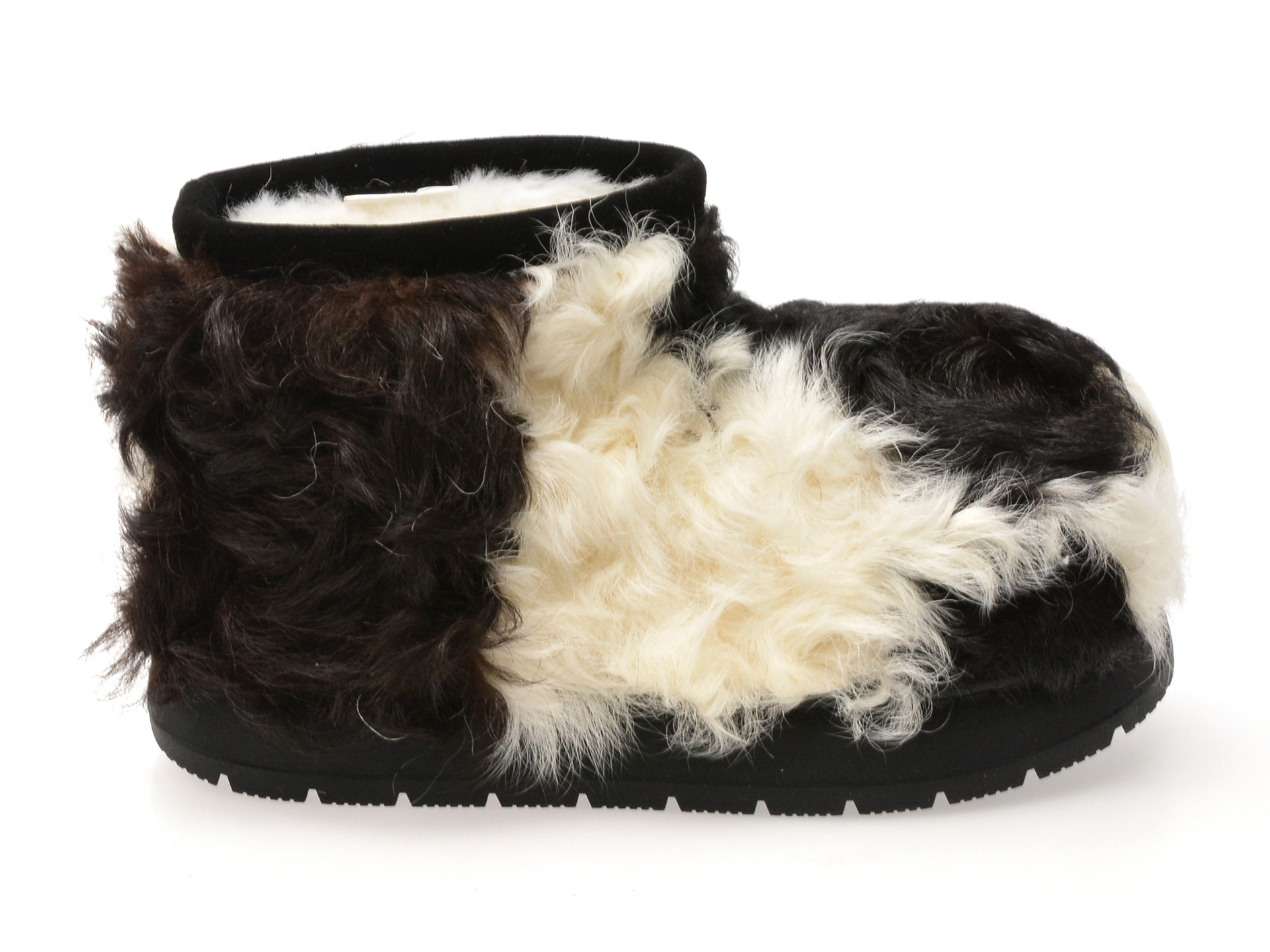 Ghete GRYXX alb-negru, 7878, din material textil