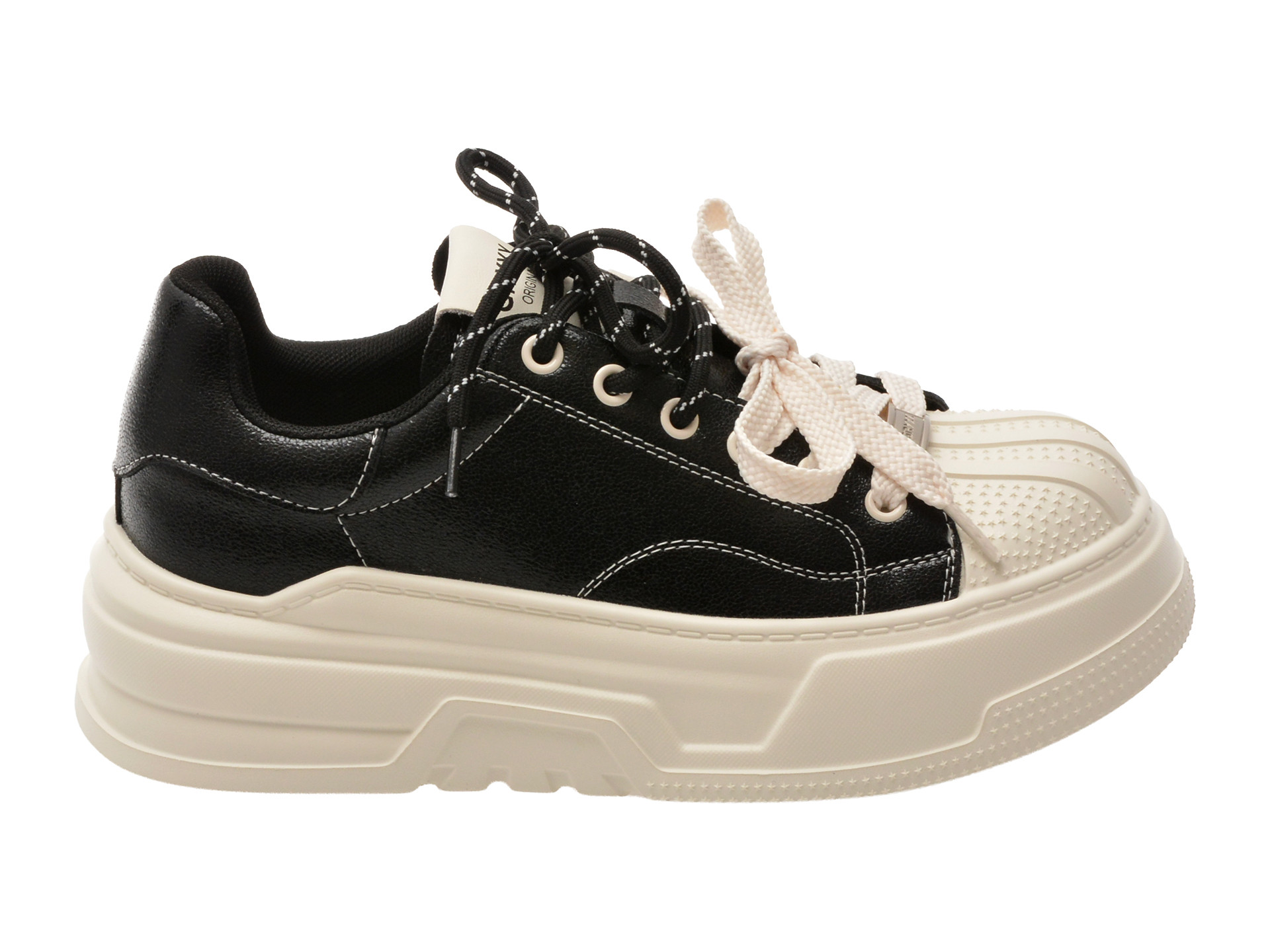 Pantofi sport GRYXX negri, 1015, din piele naturala