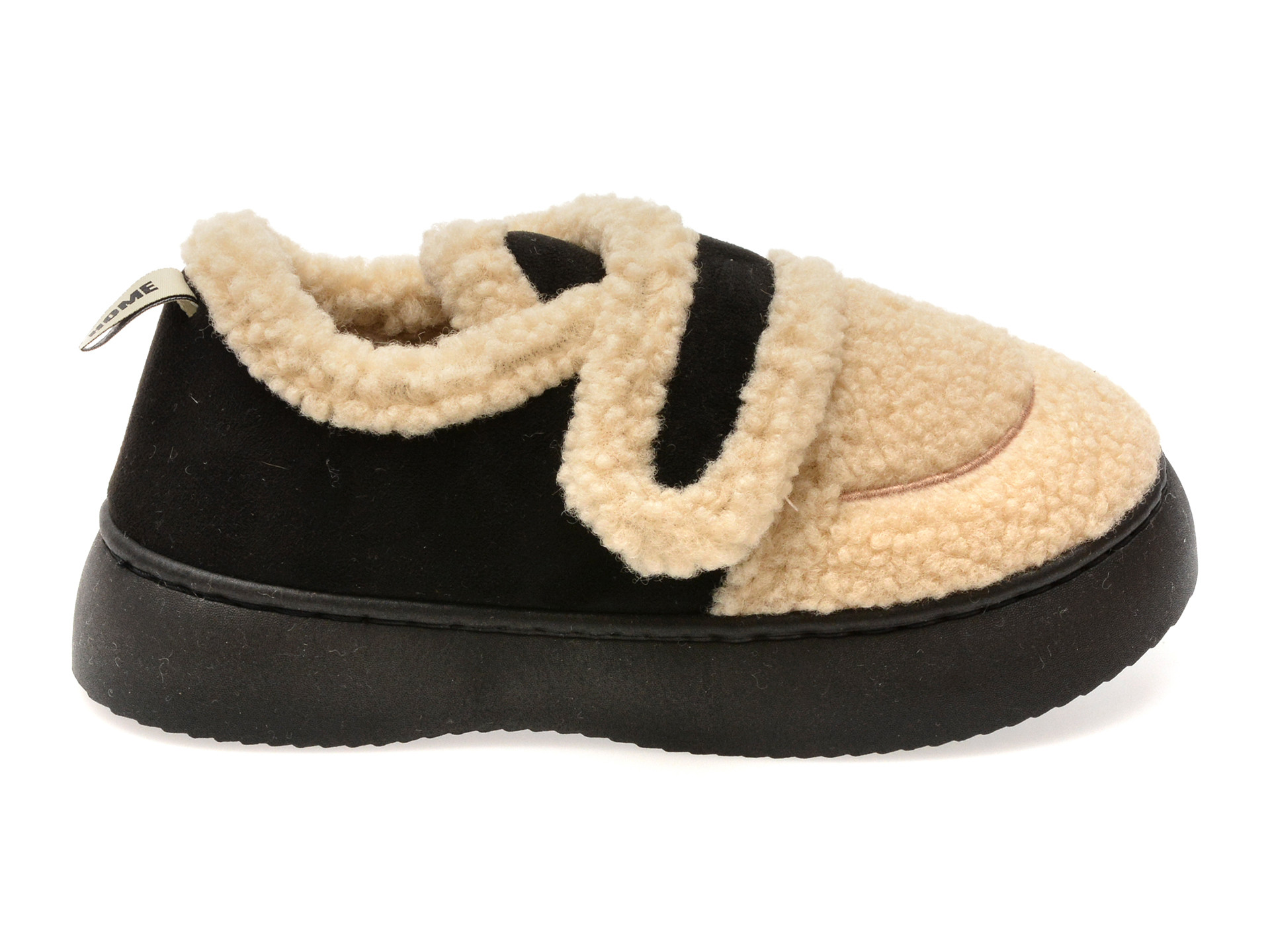 Ghete GRYXX negri, YR2515, din material textil