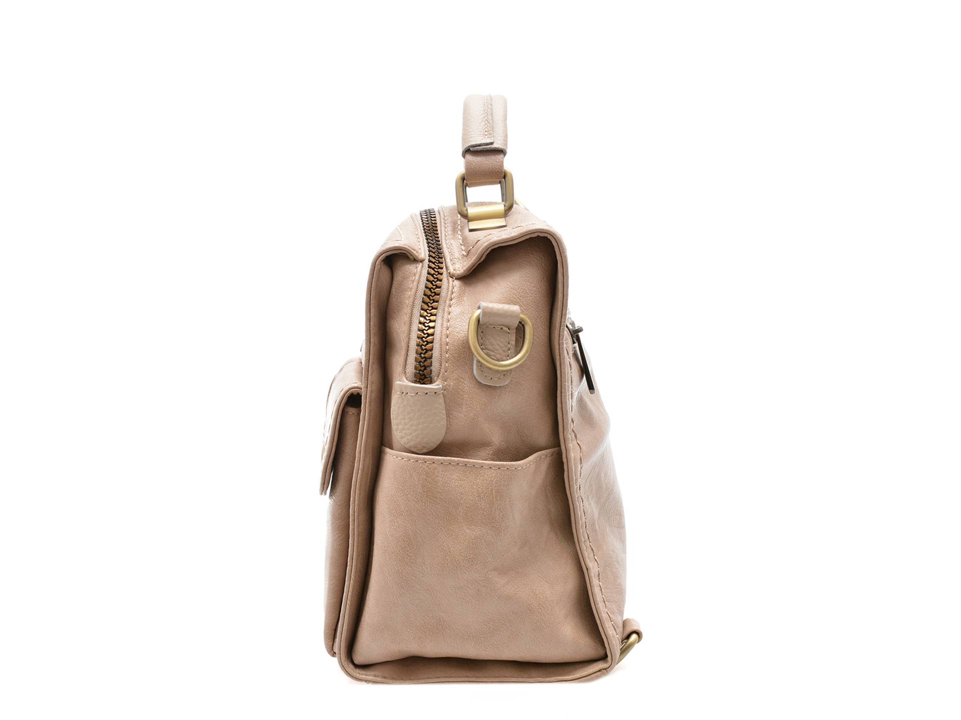 Geanta GRYXX bej, 7627, din piele ecologica