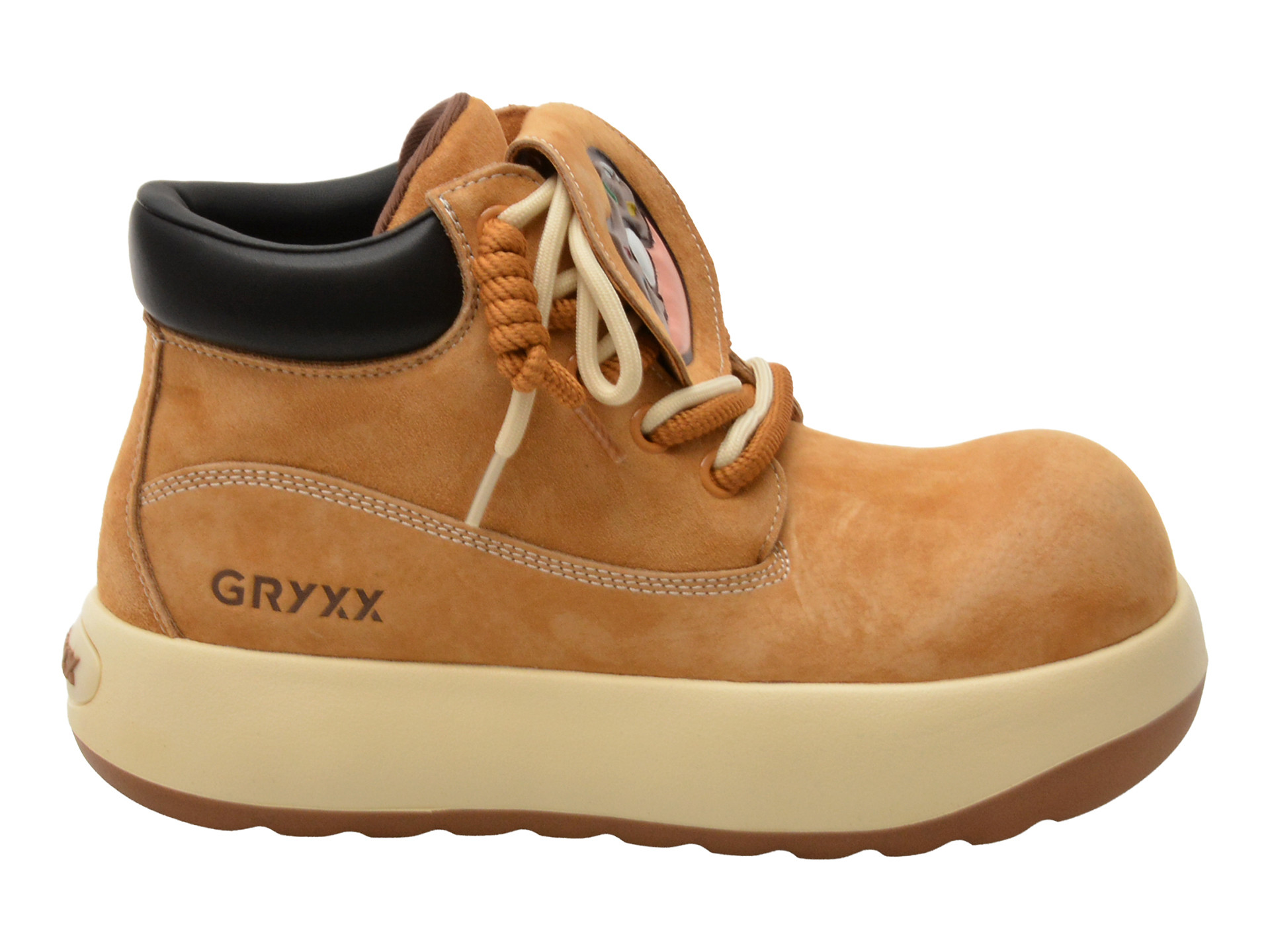 Ghete GRYXX maro, BC2536, din piele naturala