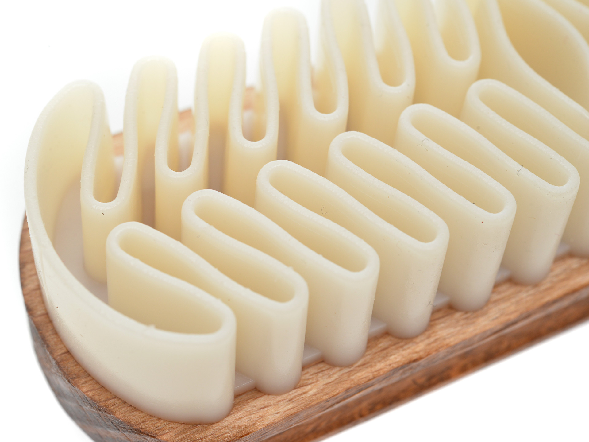 Perie din lemn si material sintetic, Solitaire