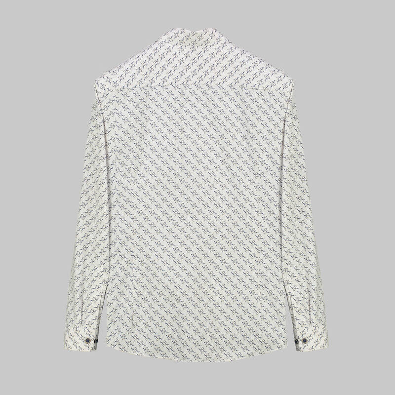 GOIAS DESENLİ BEJ GÖMLEK